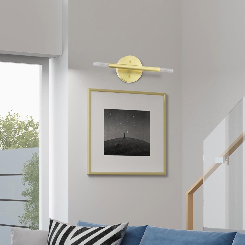 Livex Lighting - Copenhagen - 2 Light ADA Wall Sconce in Mid Century Modern