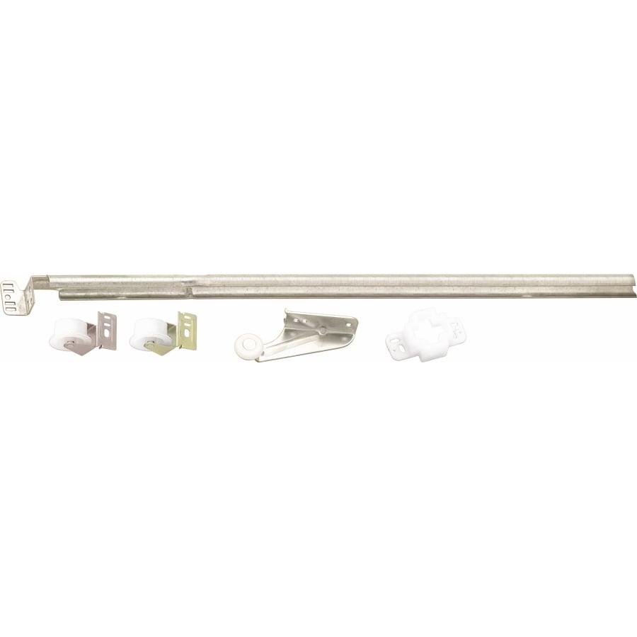 Drawer Slide Center Mount Mono Rail 3/4 Extension Adjustable Length Cadmium Finish (10 Pack)