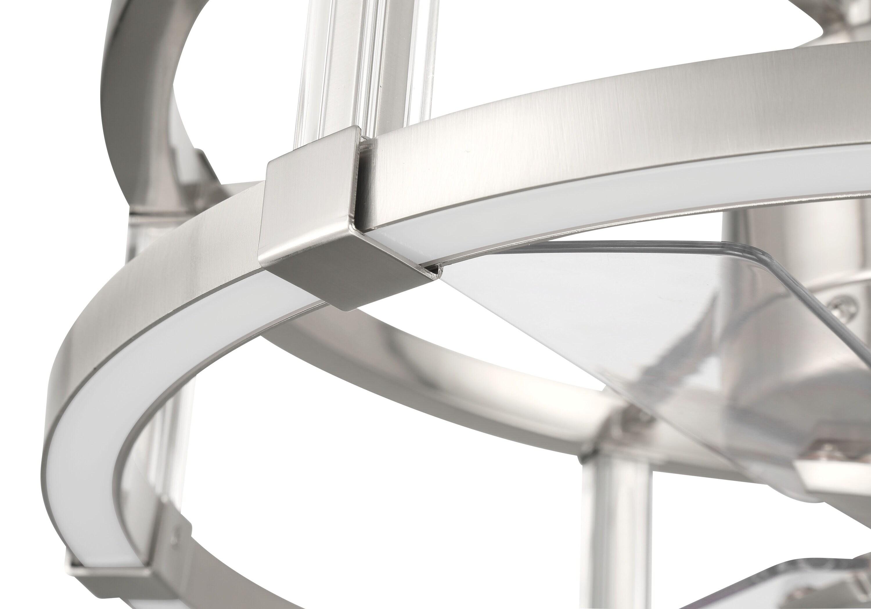 Craftmade Lighting - Alexis - 24W 1 LED Fandelier In Contemporary Style-15.12
