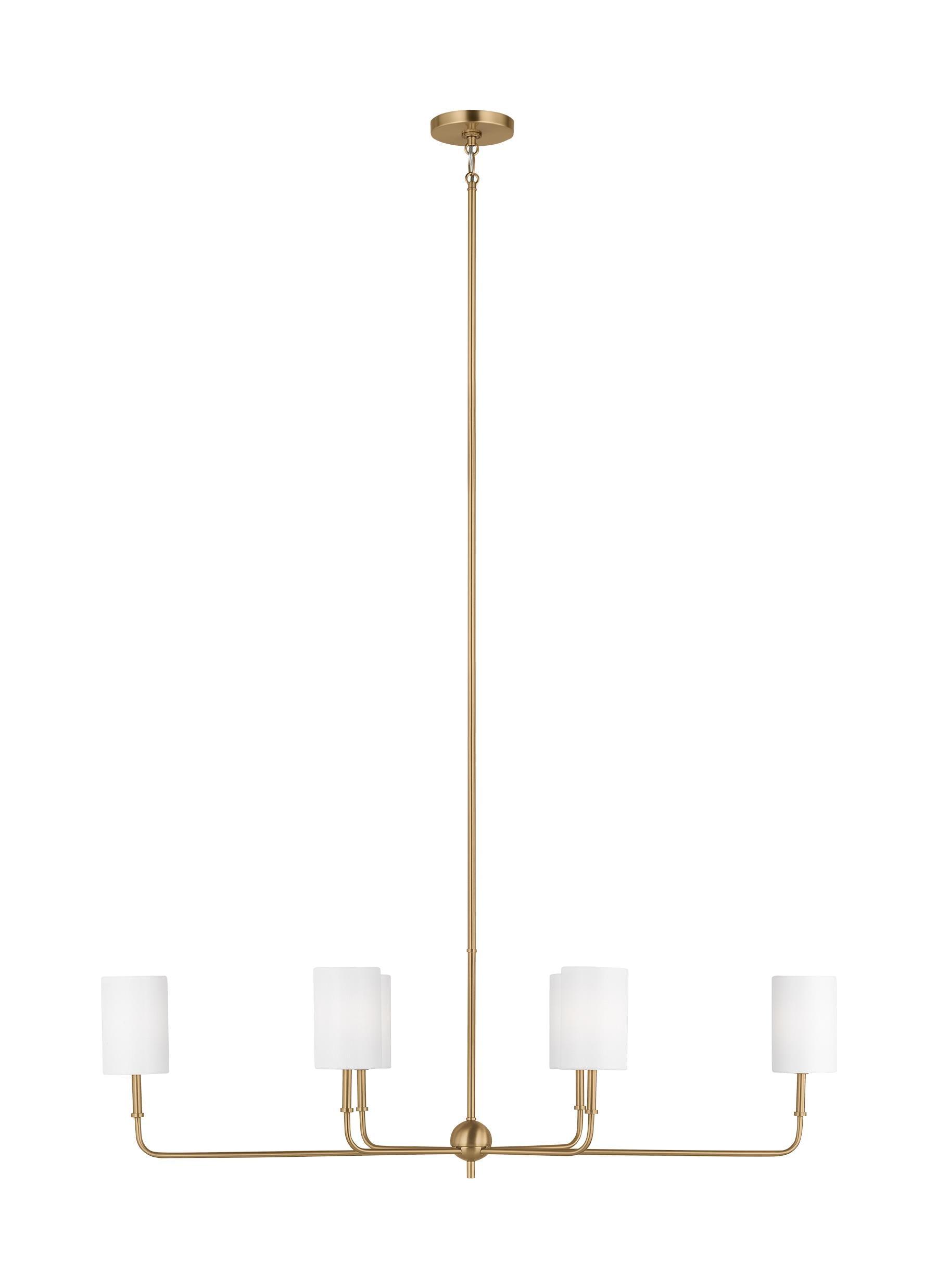 Legrand Linear Chandelier - Brass / 44"W