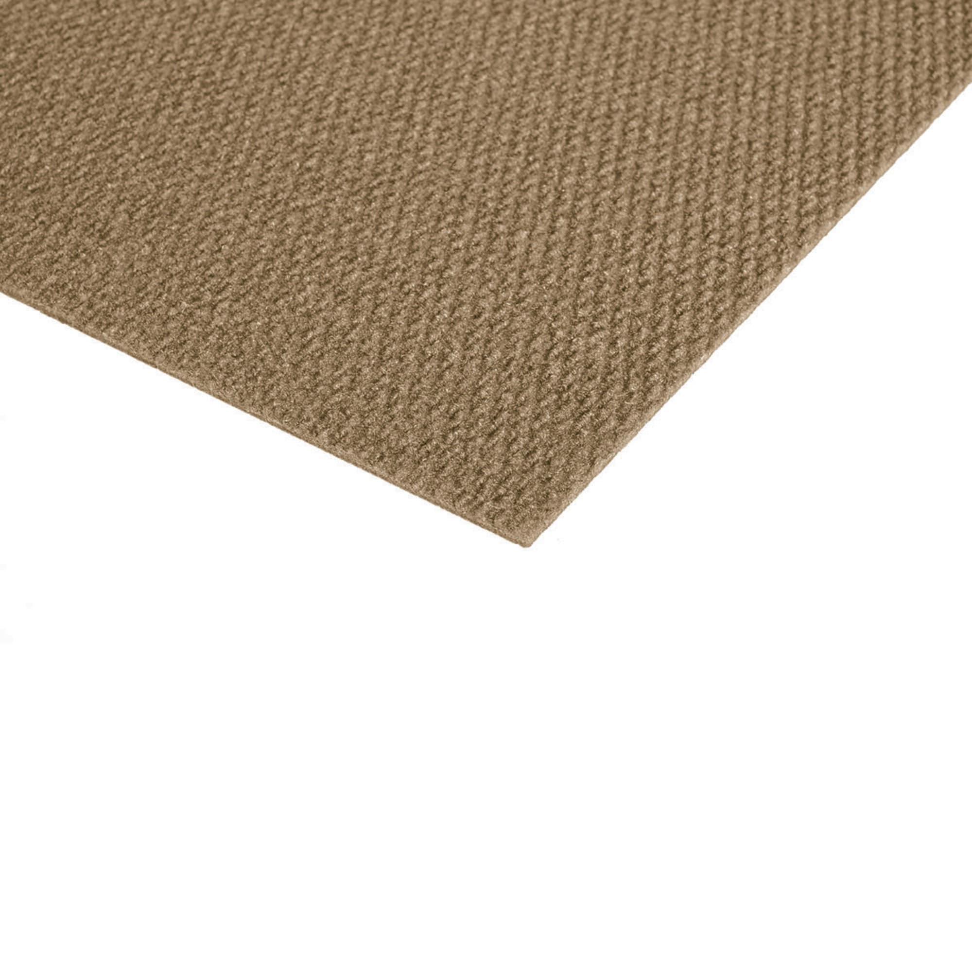 Prominence Chestnut Carpet Tiles - 24" x 24" Indoor/Outdoor, Peel and Stick Carpet Tiles - 60 sq. ft. per box – Pack of 15 Tiles