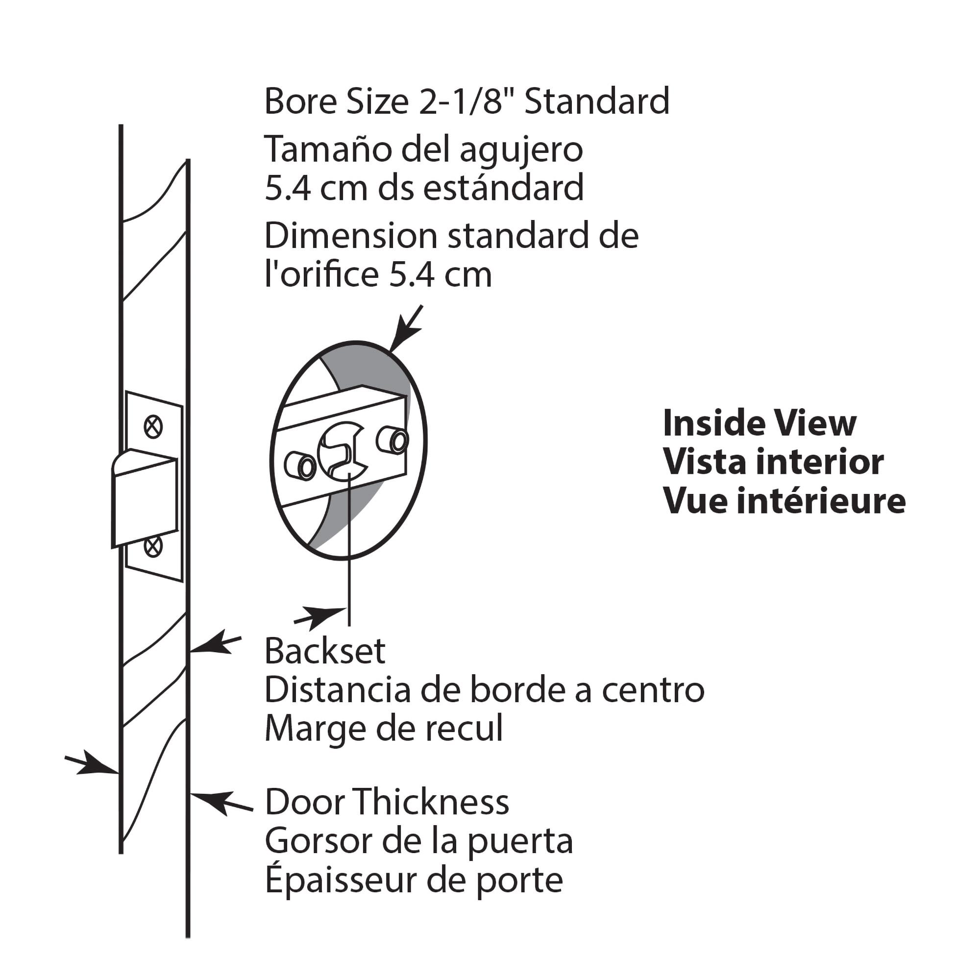 Prime-Line Lock and Door Reinforcement Plate (Single Pack)