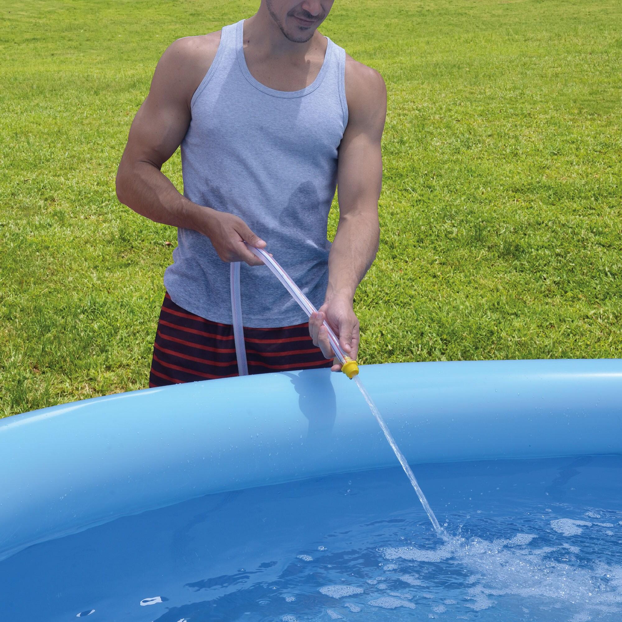 JLeisure JLeisure Prompt Set Inflatable Outdoor Backyard Swimming Pool