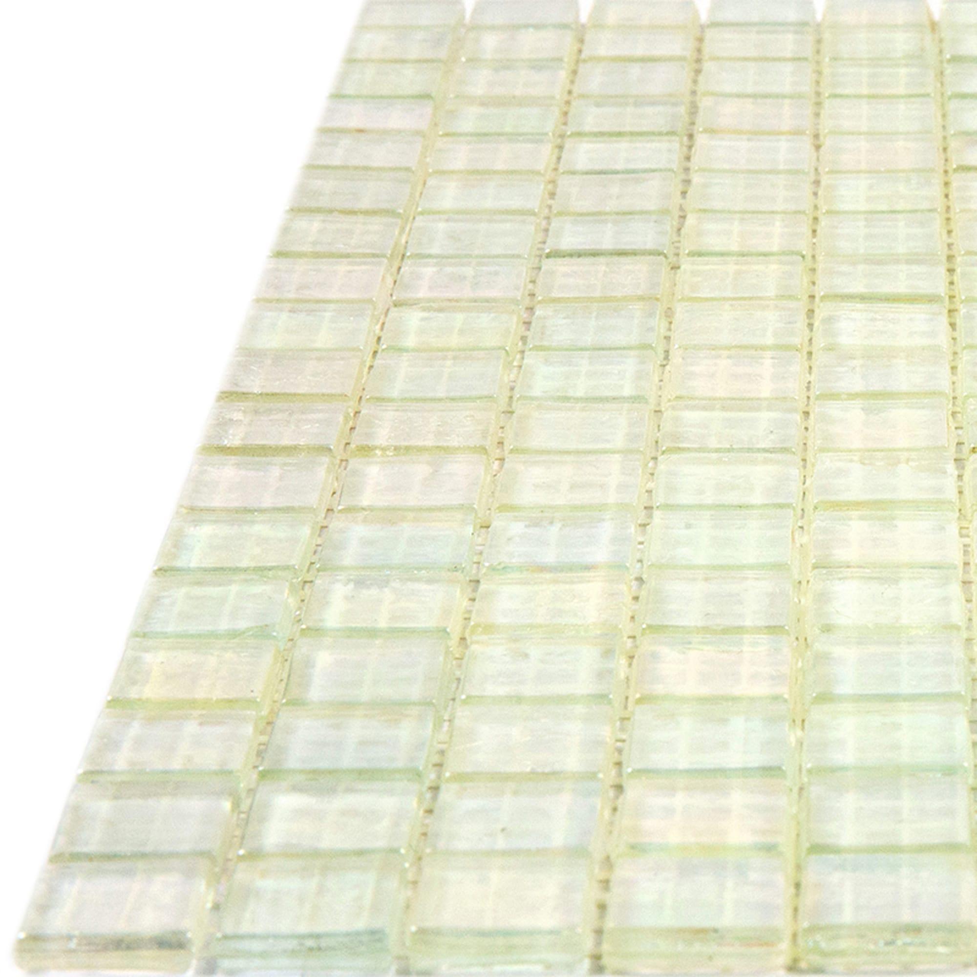 Skosh 0.6" x 0.6" Glass Grid Mosaic Wall & Floor Tile