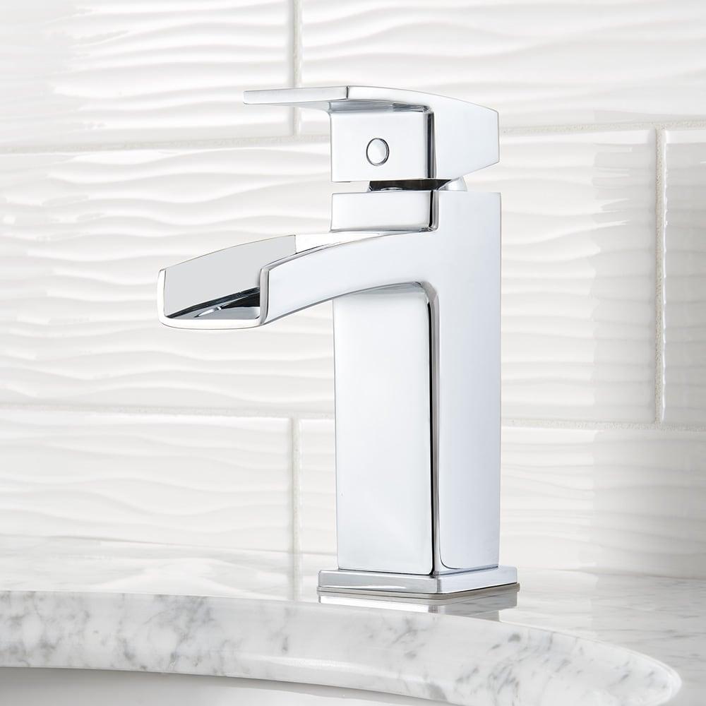 Kenzo Single Control Centerset Bathroom Faucet