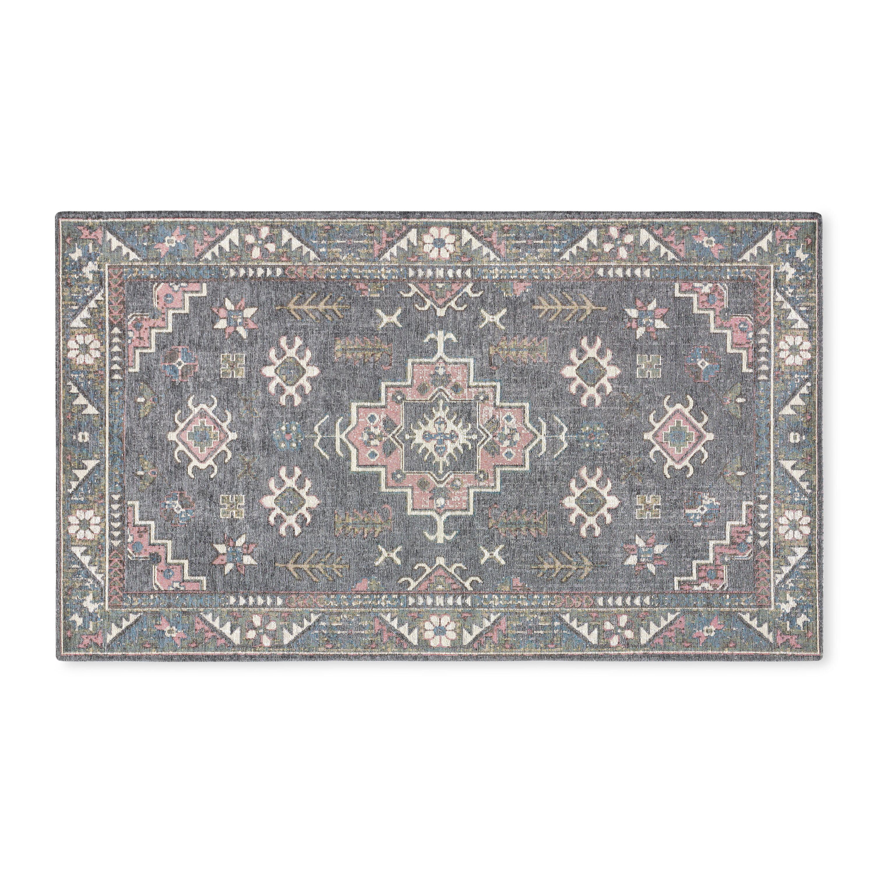 Town & Country Living TOWN & COUNTRY LUXE Livie Everwash Non-Slip Backing Kitchen Mat