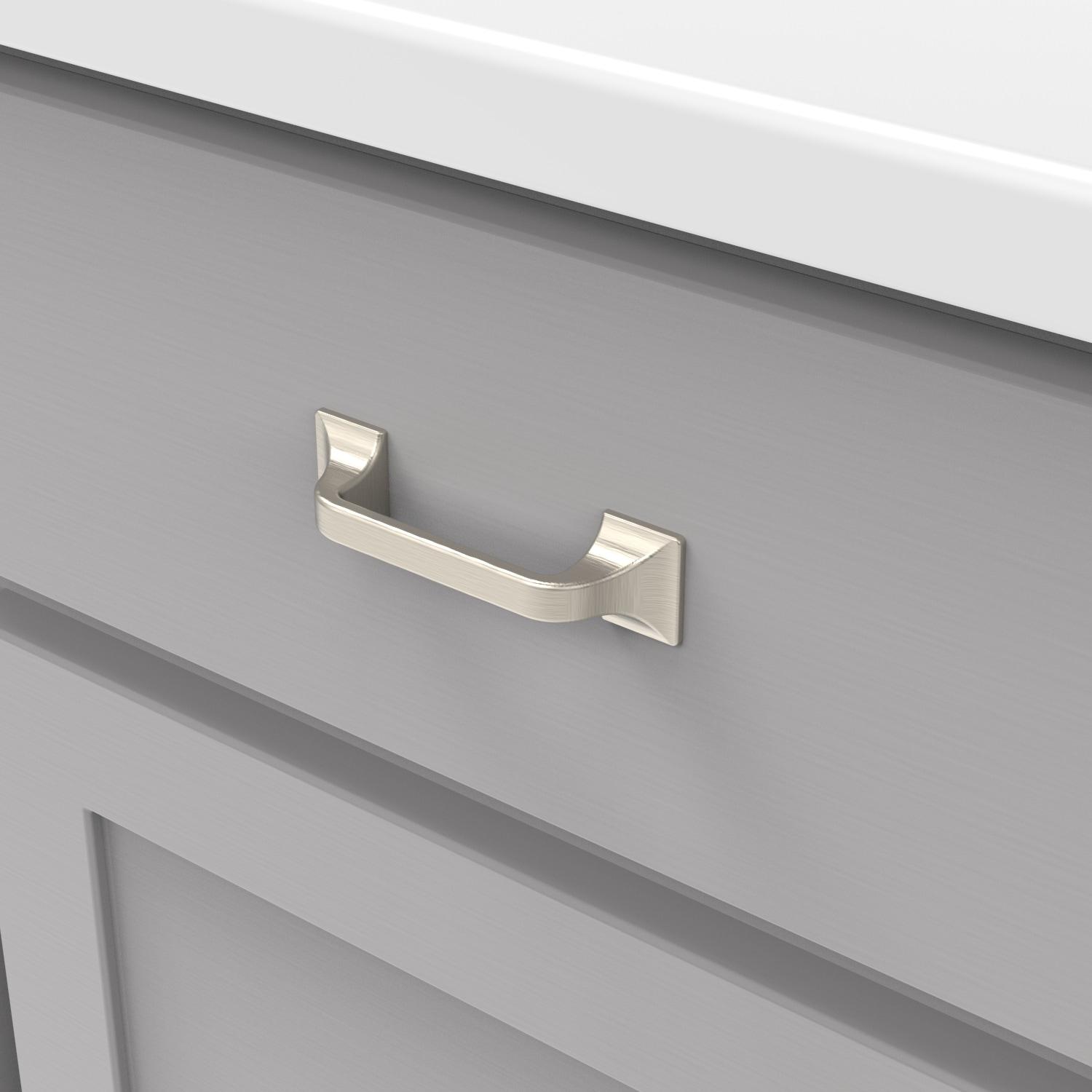 Forge Kitchen Cabinet Handles, Solid Core Drawer Pulls for Cabinet Doors, 3"