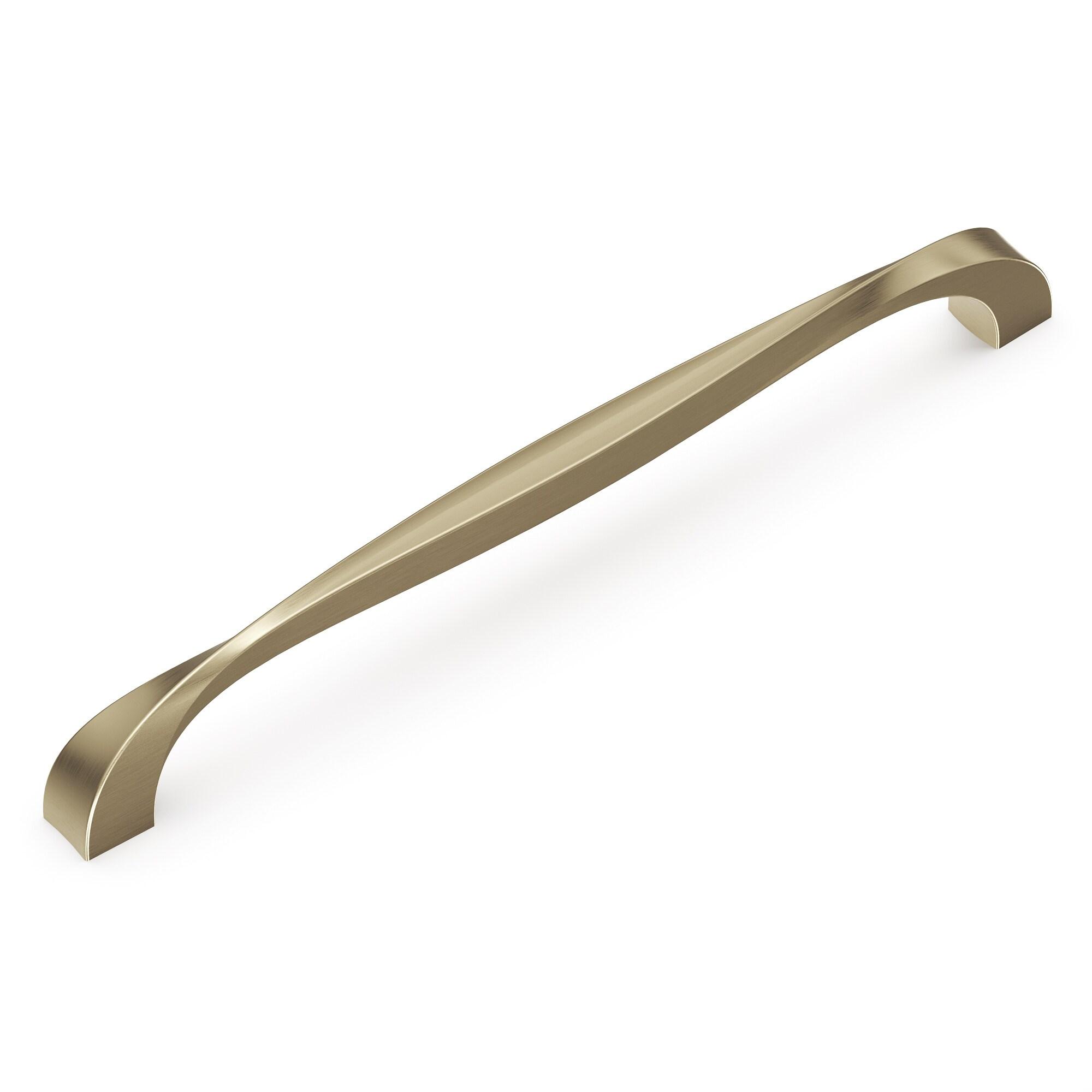 Elusive Golden Nickel Bar Cabinet Pull with Mounting Hardware