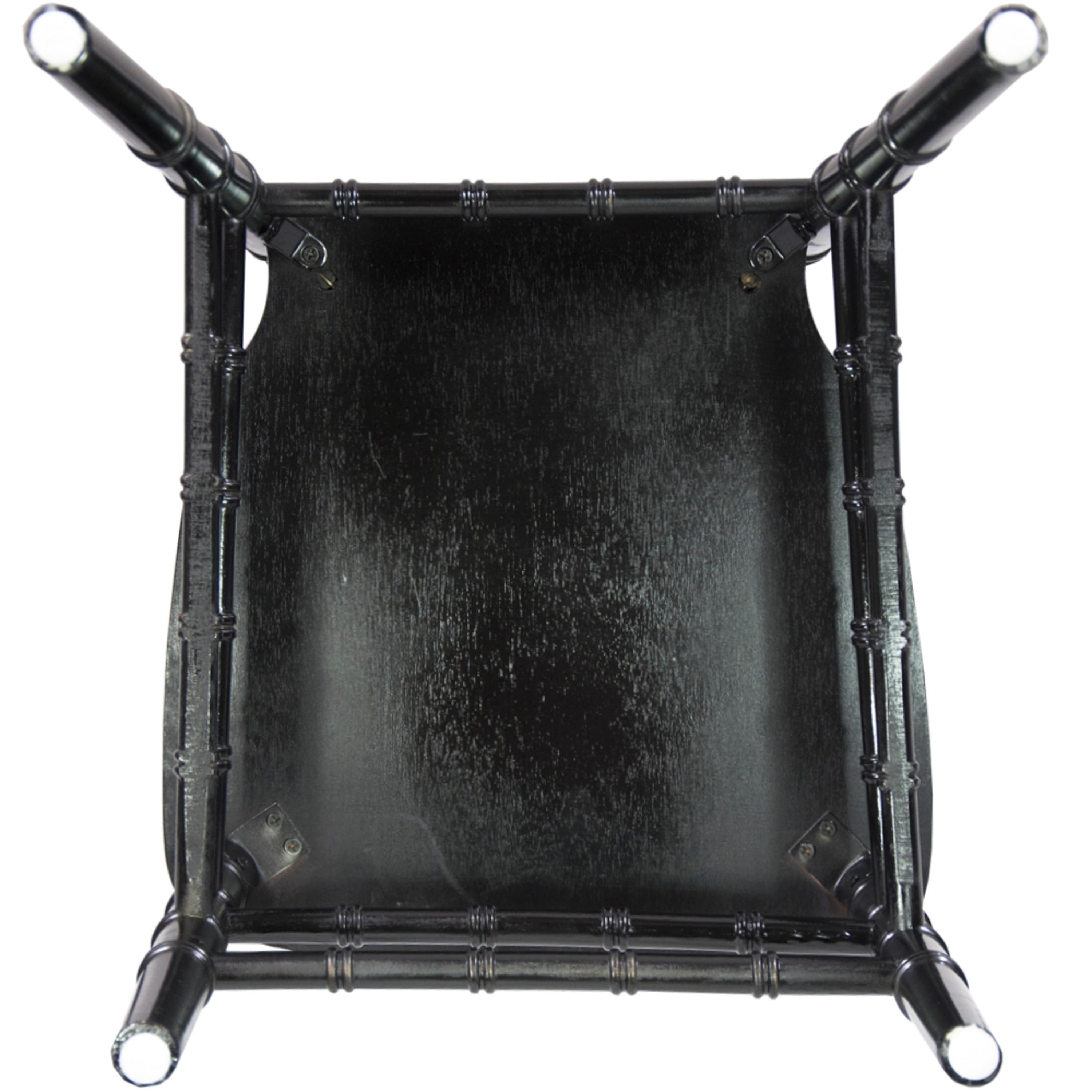 Flash Furniture Advantage Black Wood Chiavari Chair