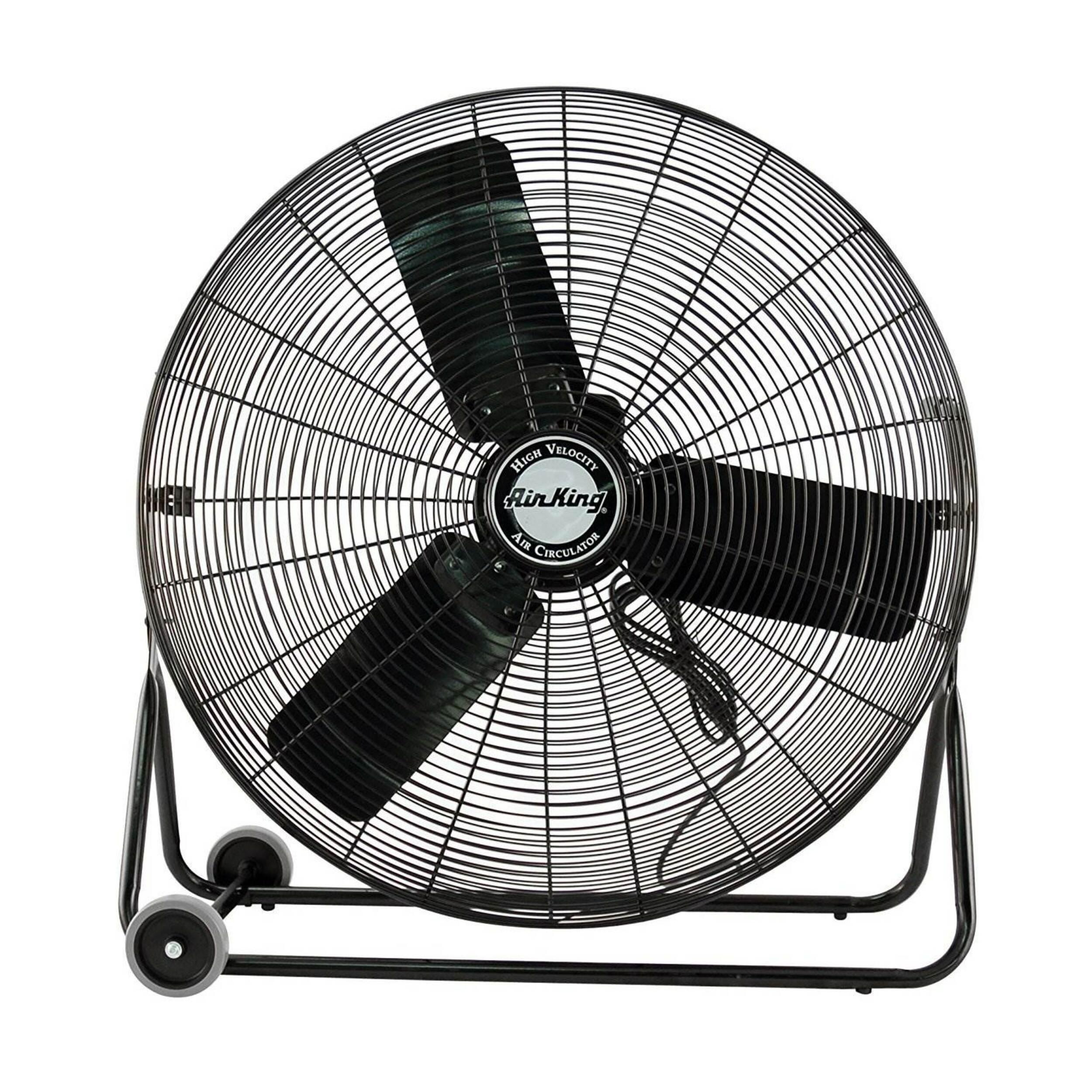 Air King Air King 3-Speed Indoor Industrial Open Motor Pivoting Floor Fan