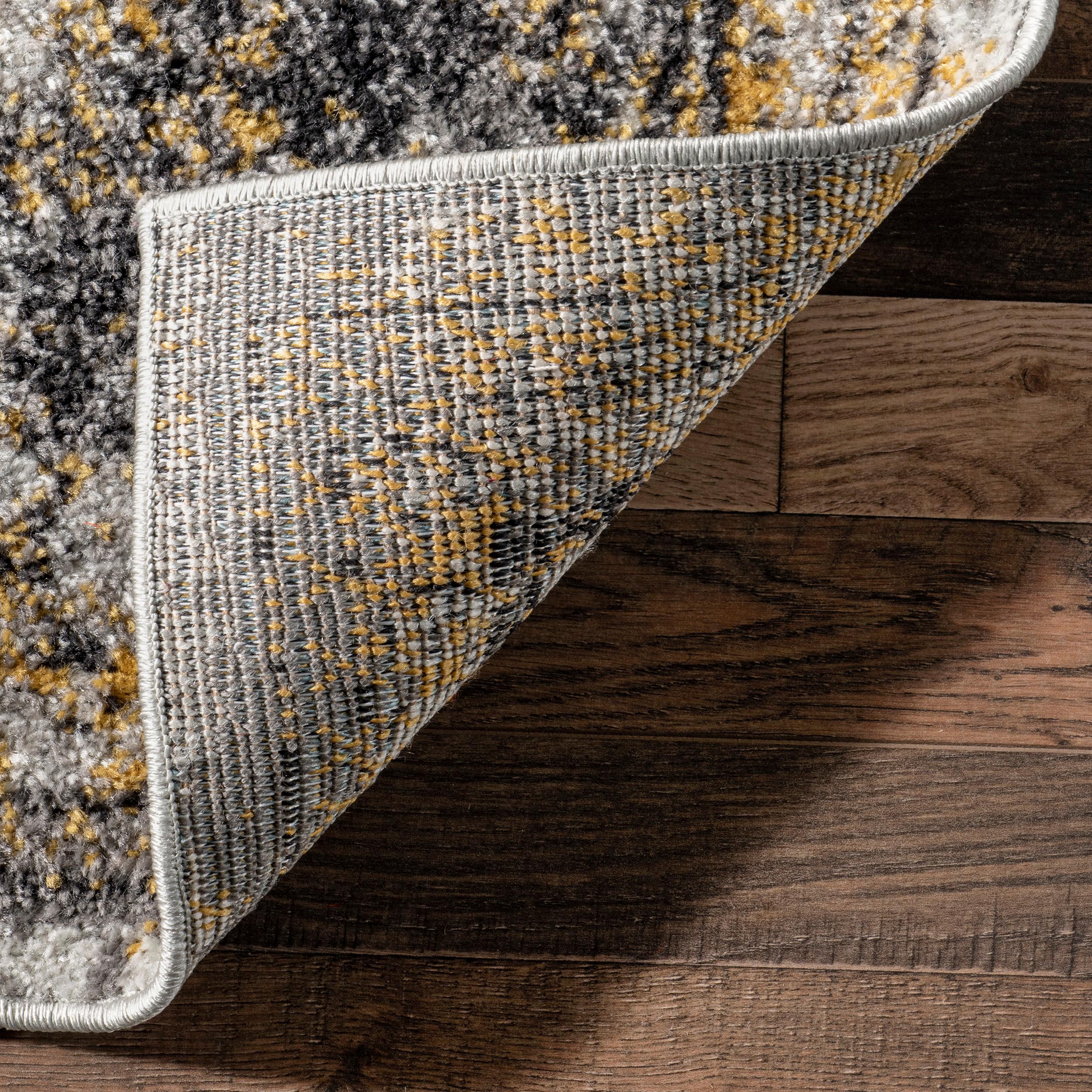 Nuloom Lilah Oriental/Persian 3x5 Accent Indoor Area Rug for Living Room Bedroom Dining Room Entryway Kitchen, Gold/Multicolor