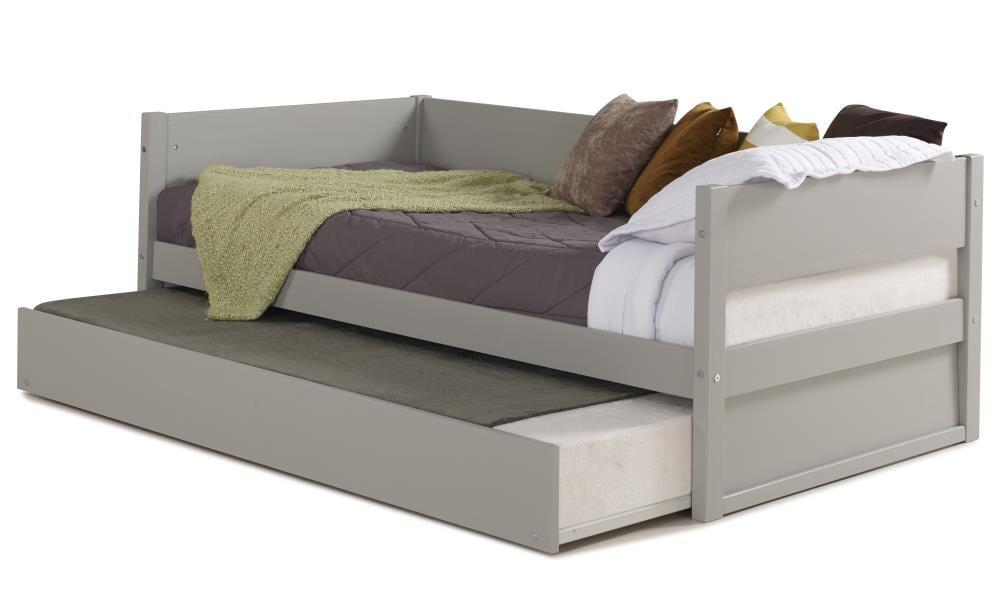 Camaflexi Tribeca Solid Wood Twin Daybed and Trundle Set in Gray