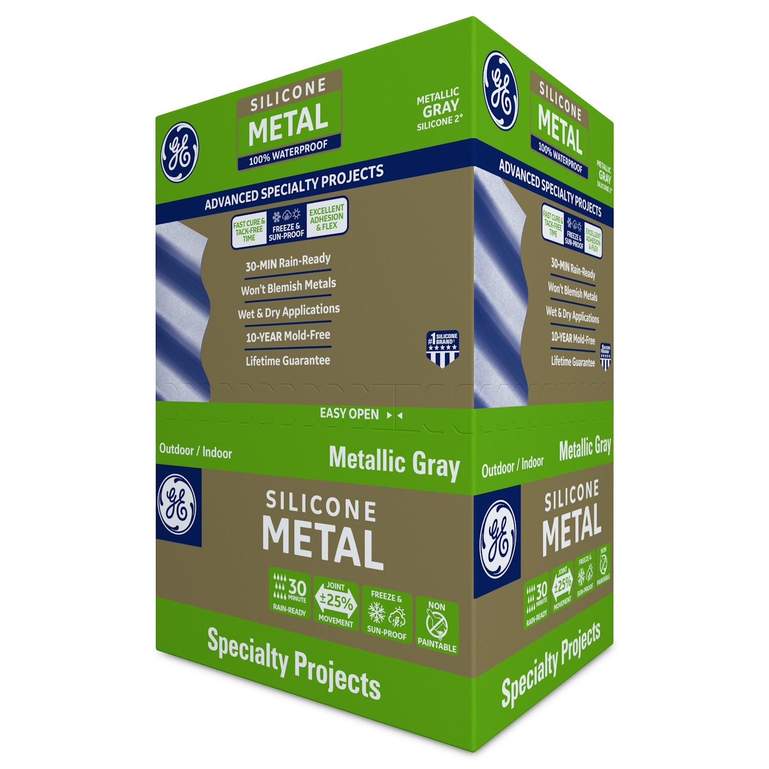 Ge Sealant,10.1 oz.,Alum and Metal 2816710