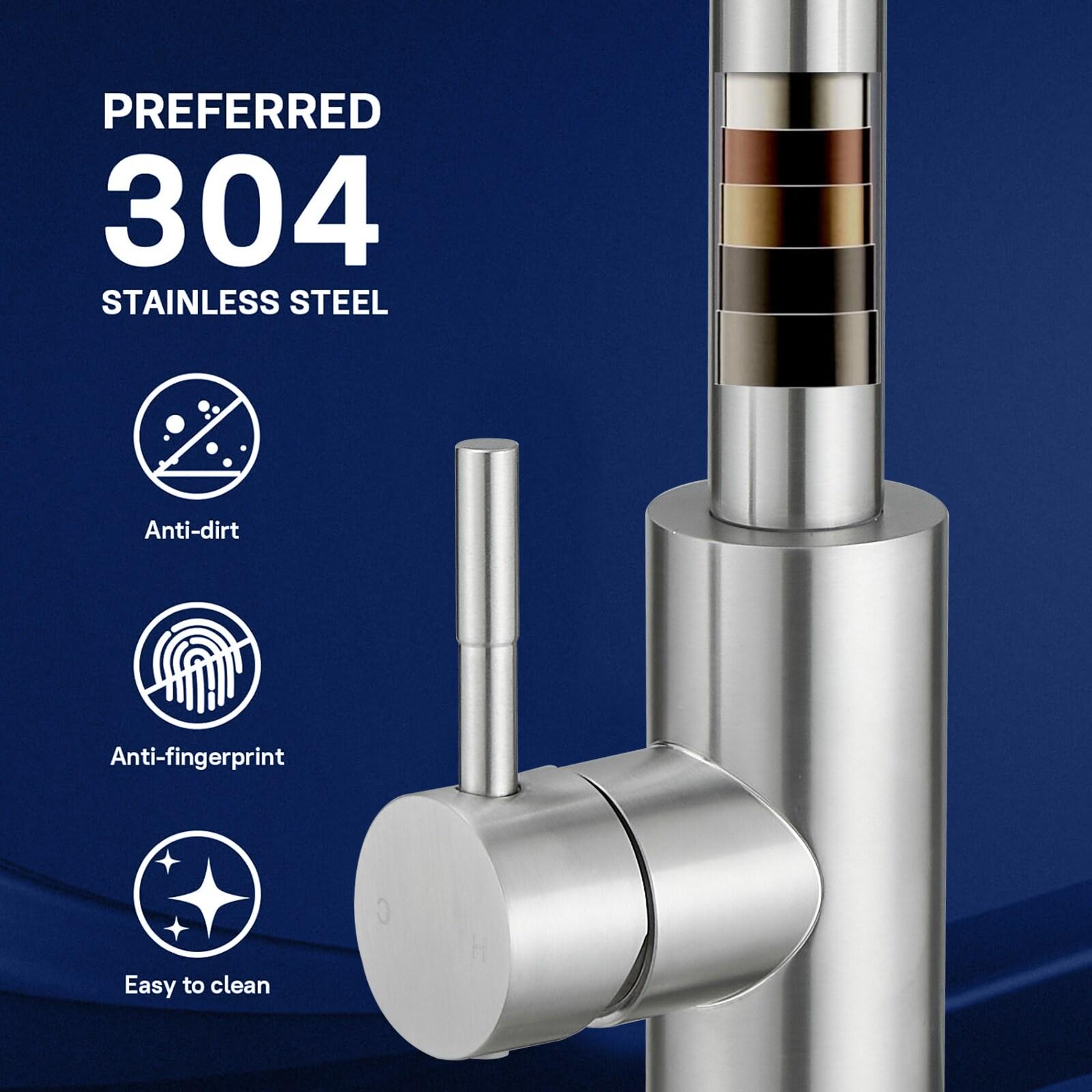 VIBRANTBATH Pull Out Kitchen Faucet