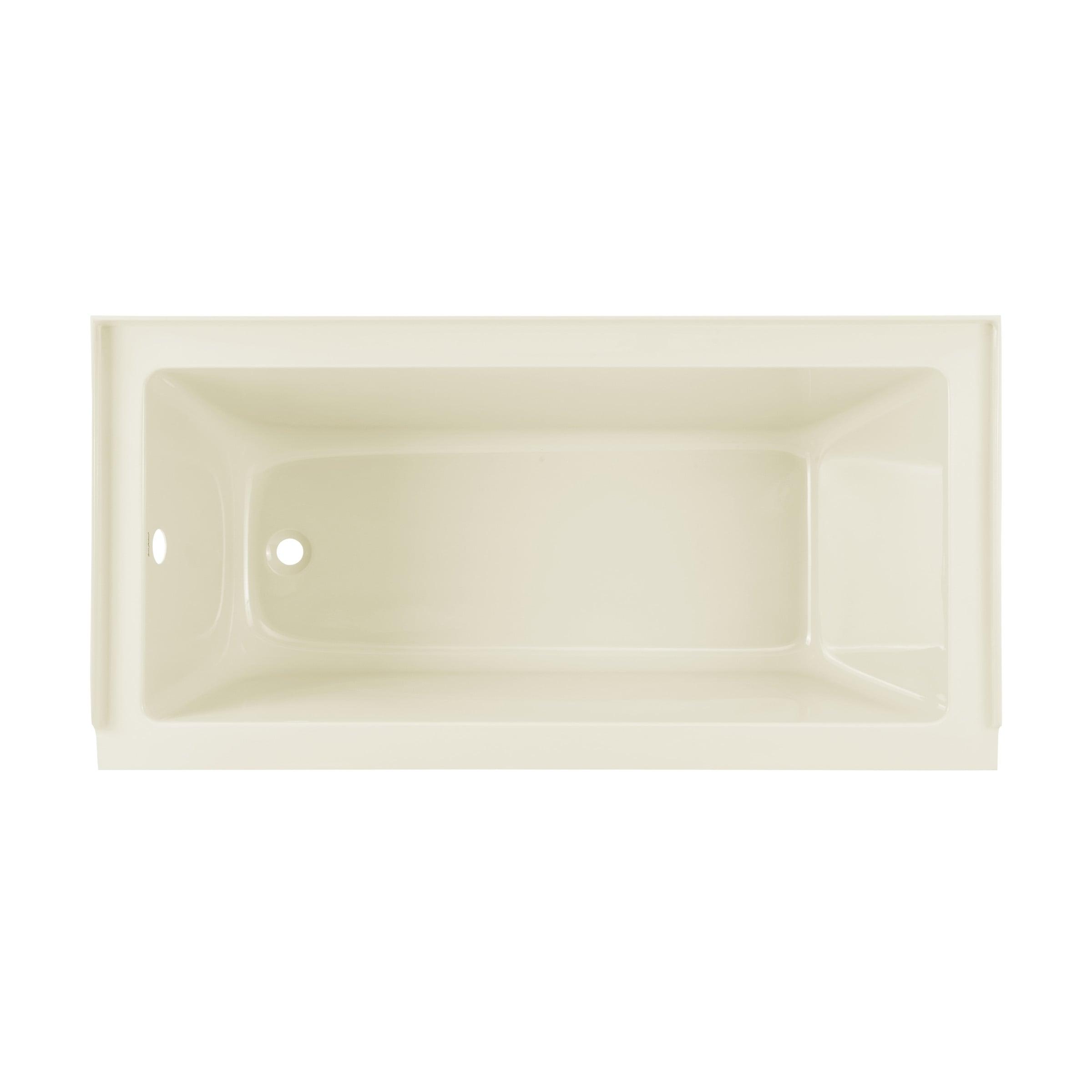 Lausanne 60" X 30" Left-Hand Drain Alcove Bathtub in Bisque