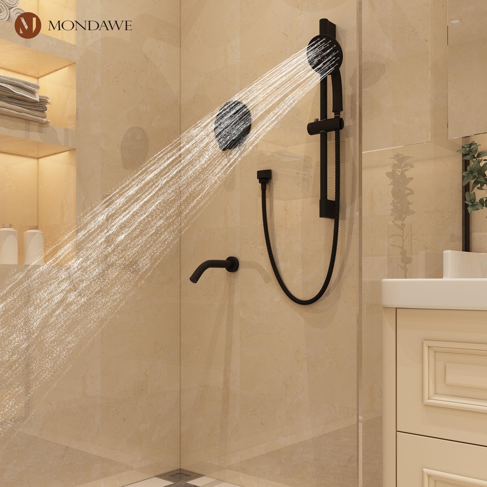 Calliope Wall Mounted 3 Function Retro Shower System with 3 Setting Handheld