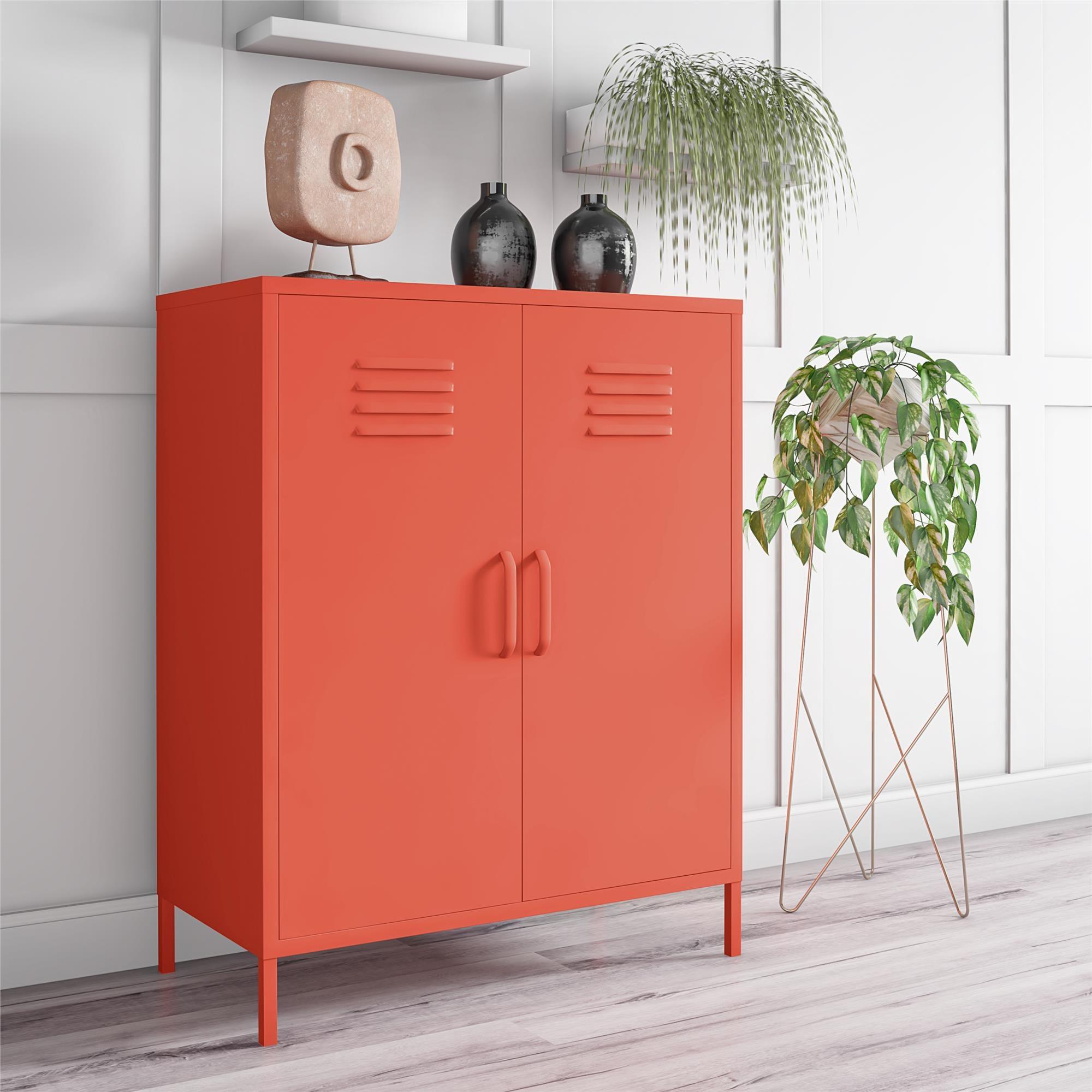 Cache 2 - Door Metal Accent Cabinet