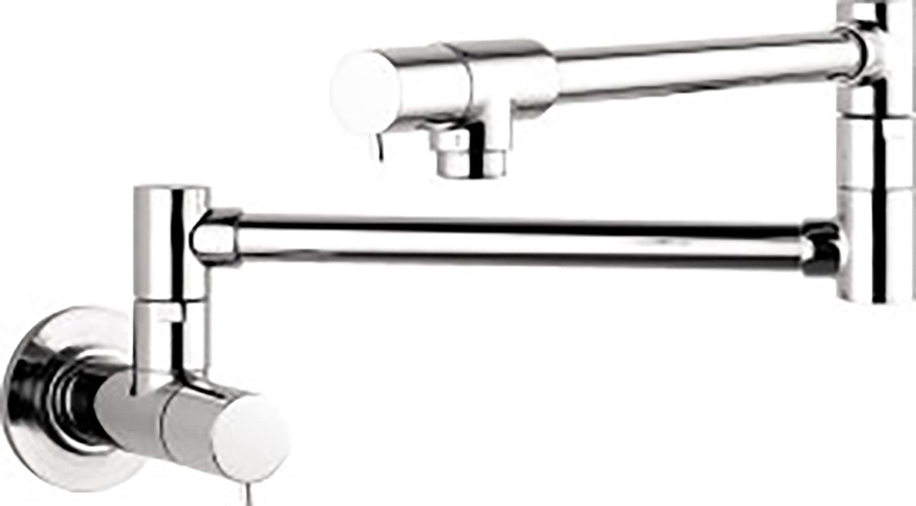 Talis S Two Handle Wall Mounted Pot Filler