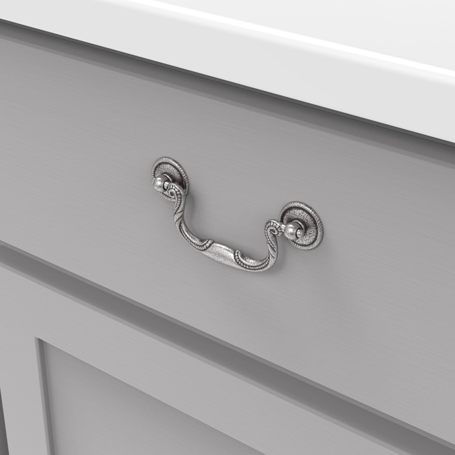 Manor House Kitchen Cabinet Handles, Solid Core Drawer Pulls for Cabinet Doors, 3-1/2"