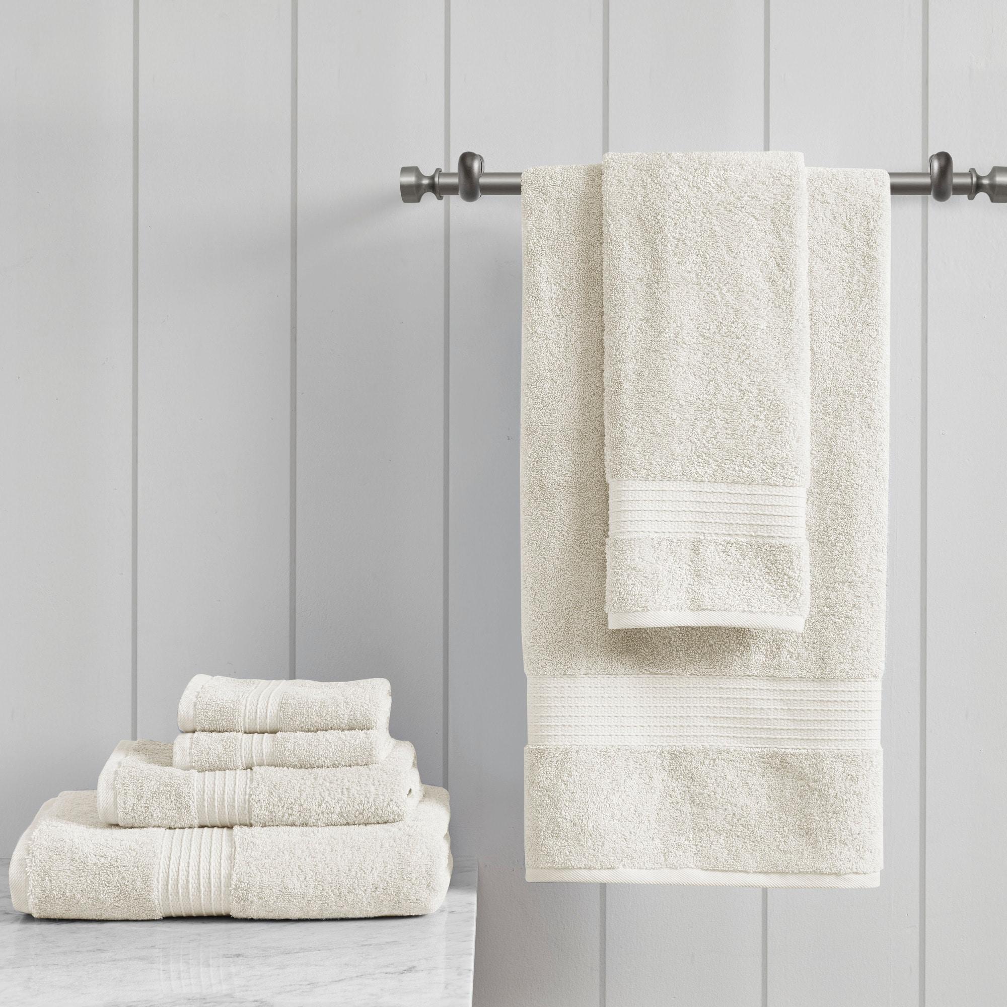 Kazimira Organic 100% Cotton 6 Piece Towel Set