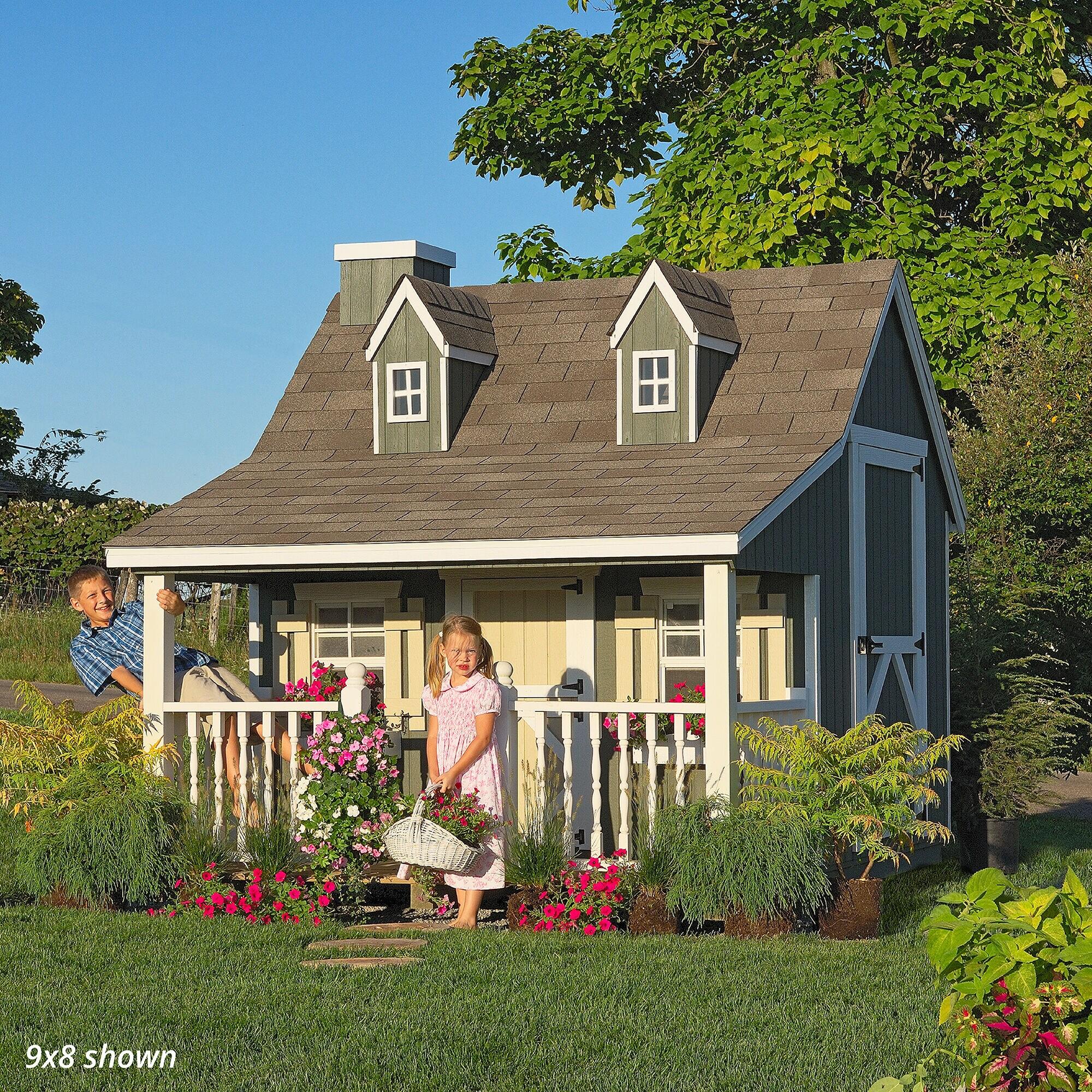 Little Cottage Co. Pennfield Outdoor Wood Playhouse