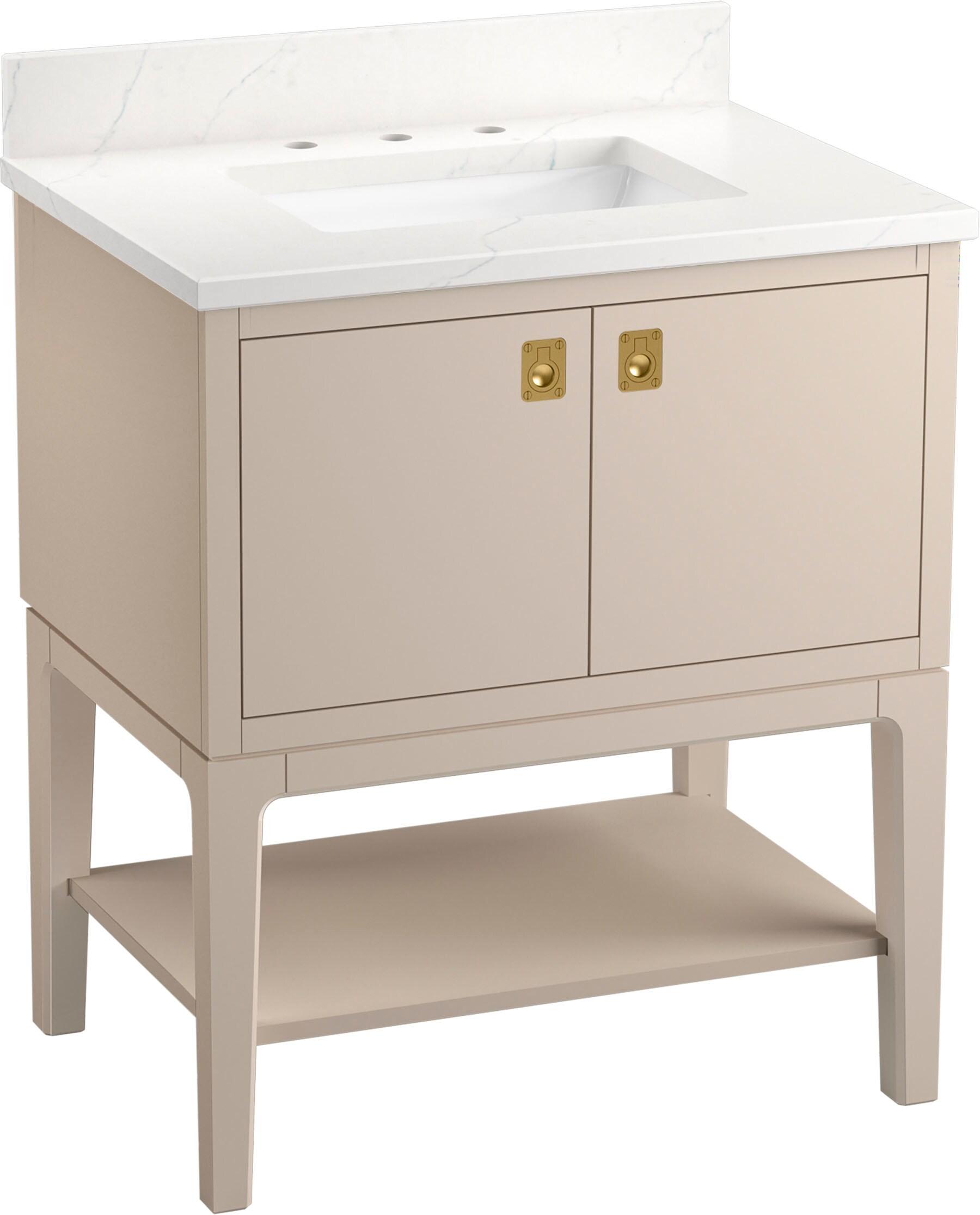 Seagrove By Studio McGee 30 in. Bathroom Vanity Cabinet With Sink And Quartz Top