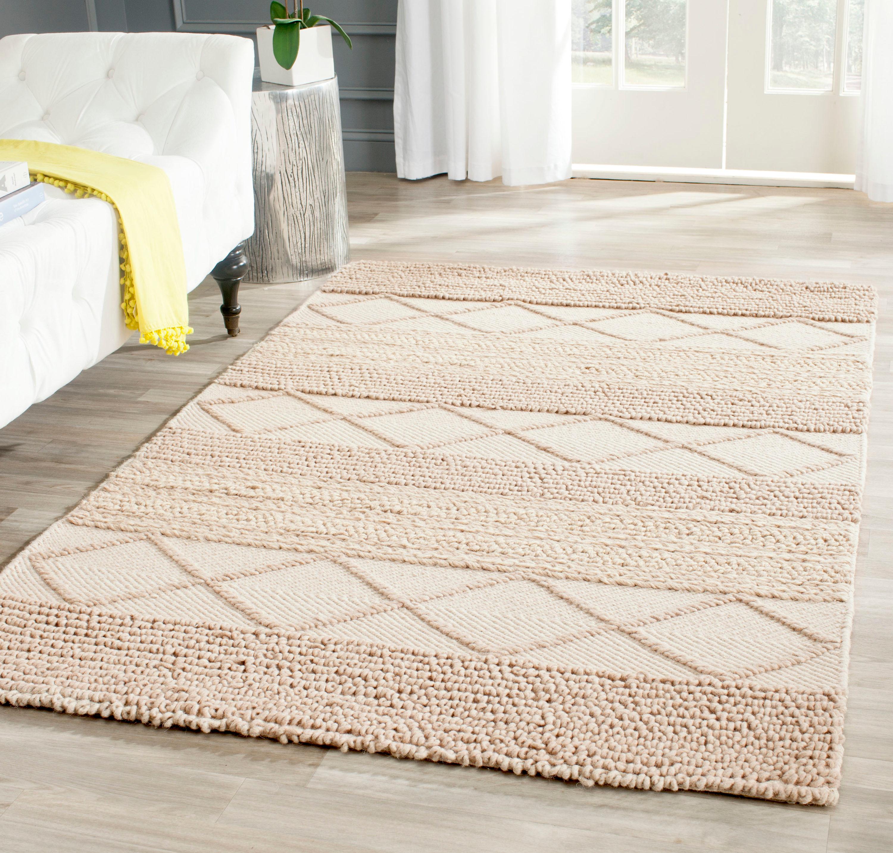 Natura NAT217 Hand Woven Accent Rug - Beige - 3'x5' - Safavieh.