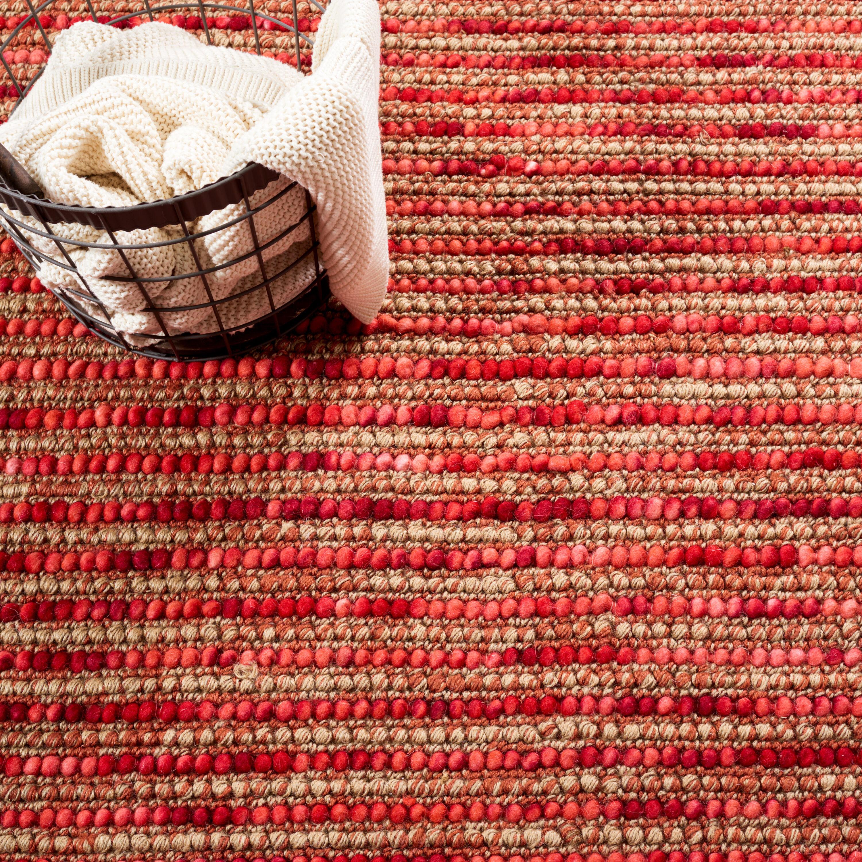 Bohemian BOH525 Hand Woven Runner Rug - Red/Multi - 2'6"x6' - Safavieh.