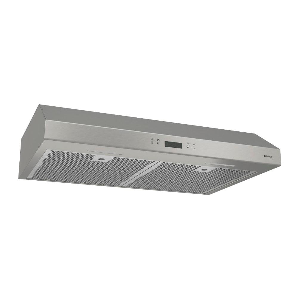 Broan NuTone 30" Steel 400 CFM Convertible Under Cabinet Range Hood with Mesh Filter