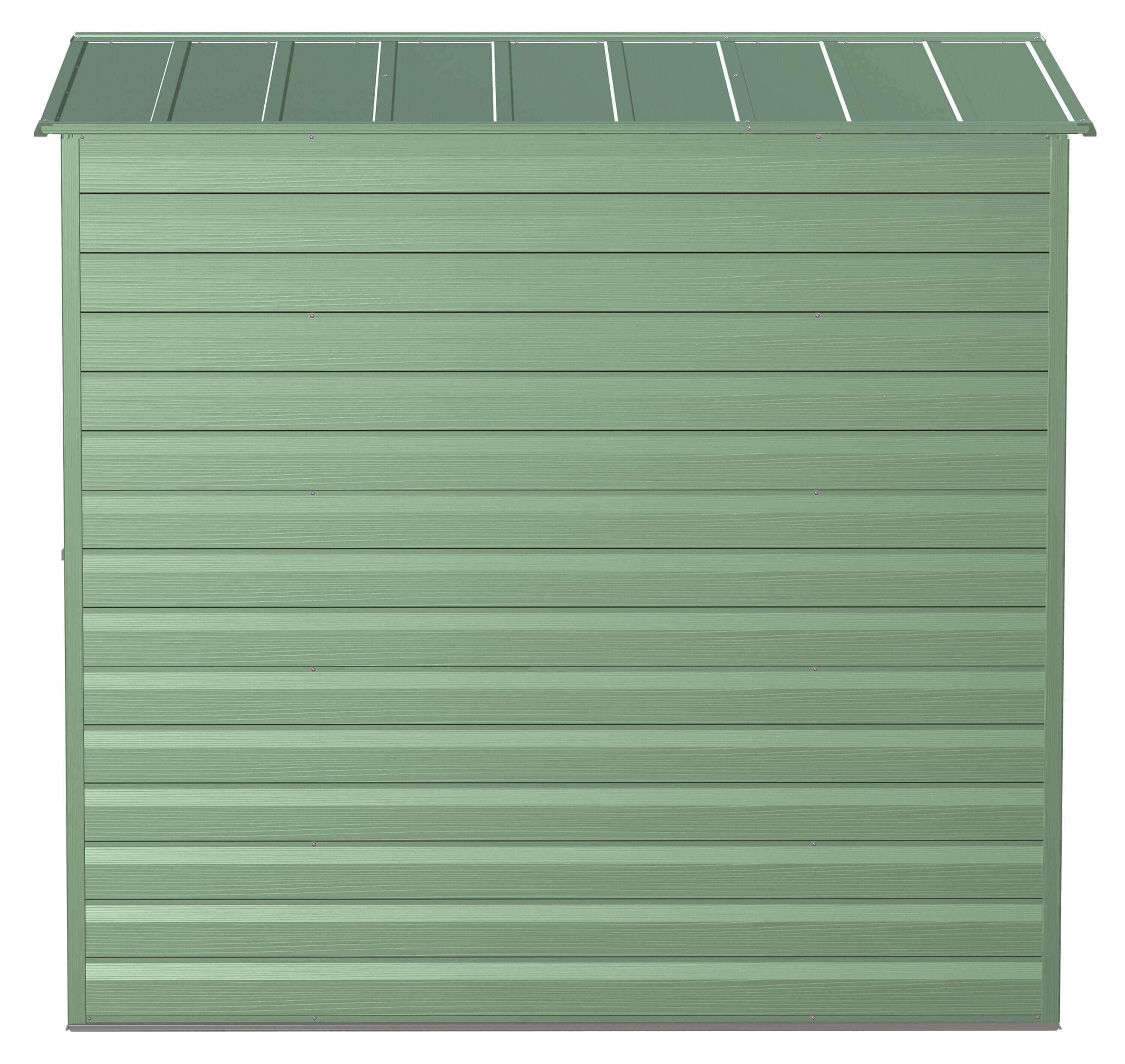 Arrow 6 ft. W x 7 ft. D Galvanized Steel	 Storage Shed