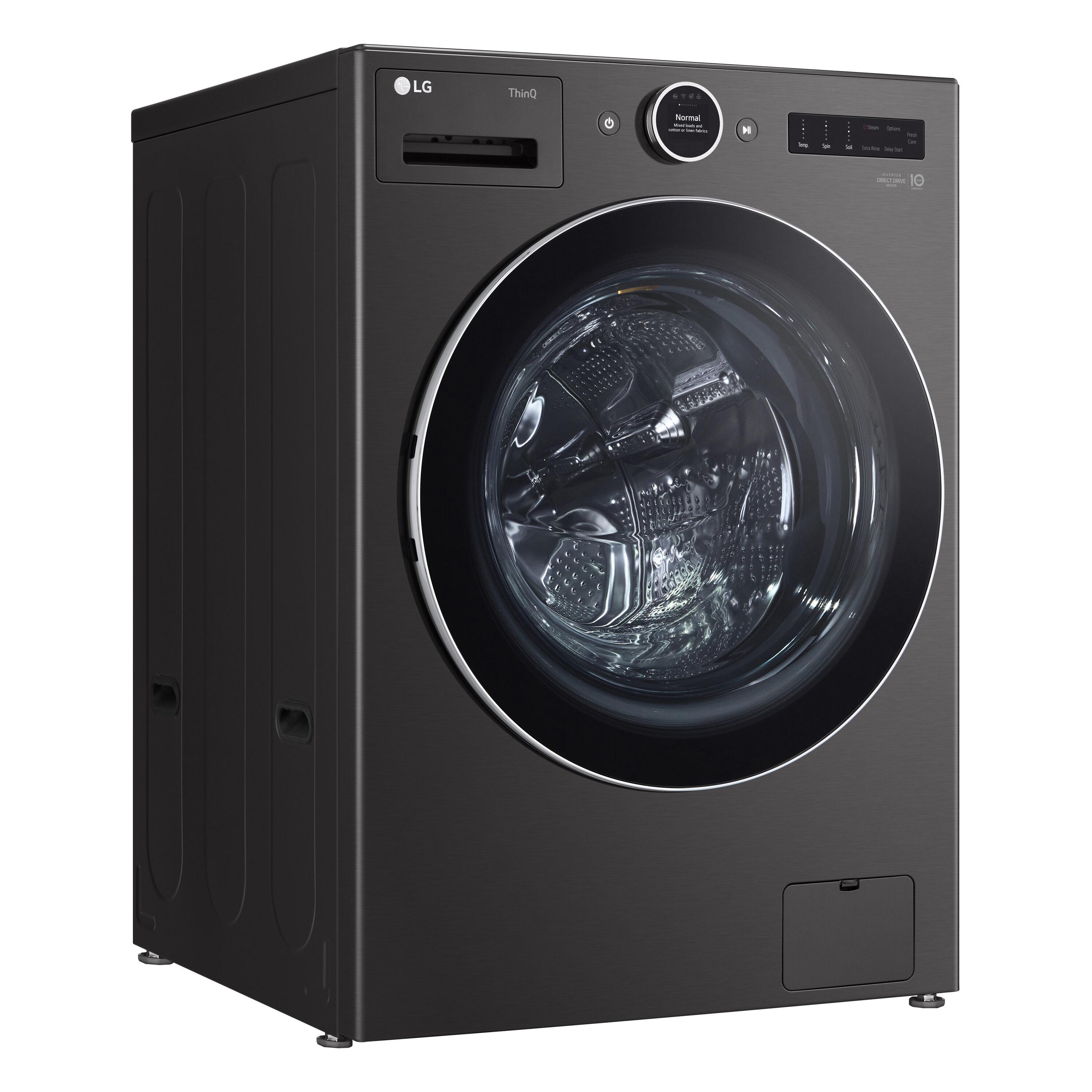 LG 5.0 cu. ft. Mega Capacity Smart Front Load Washer with AI DD 2.0 Built-In Intelligence & TurboWash 360°