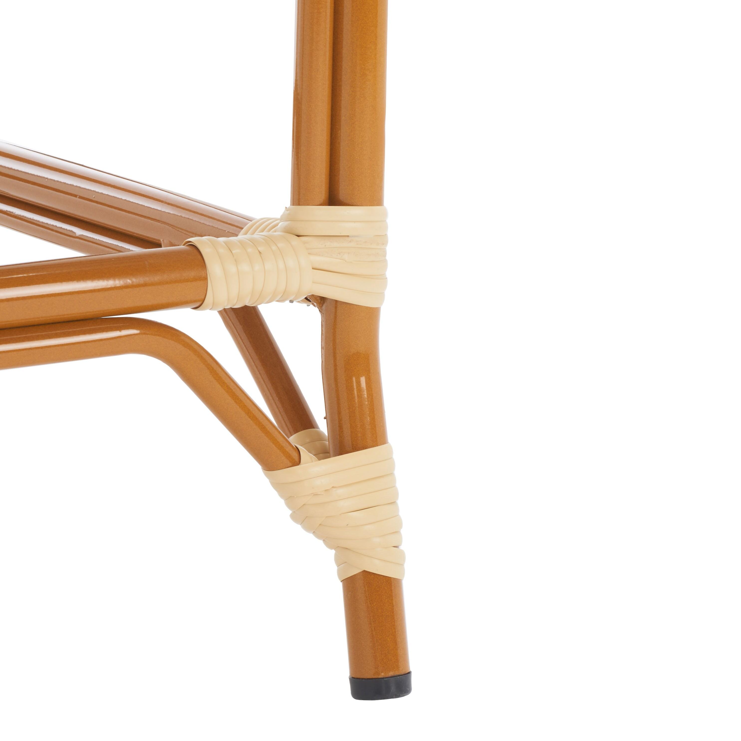 California Counter Stool - Indoor/Outdoor - PAT7532 - Natural - Safavieh