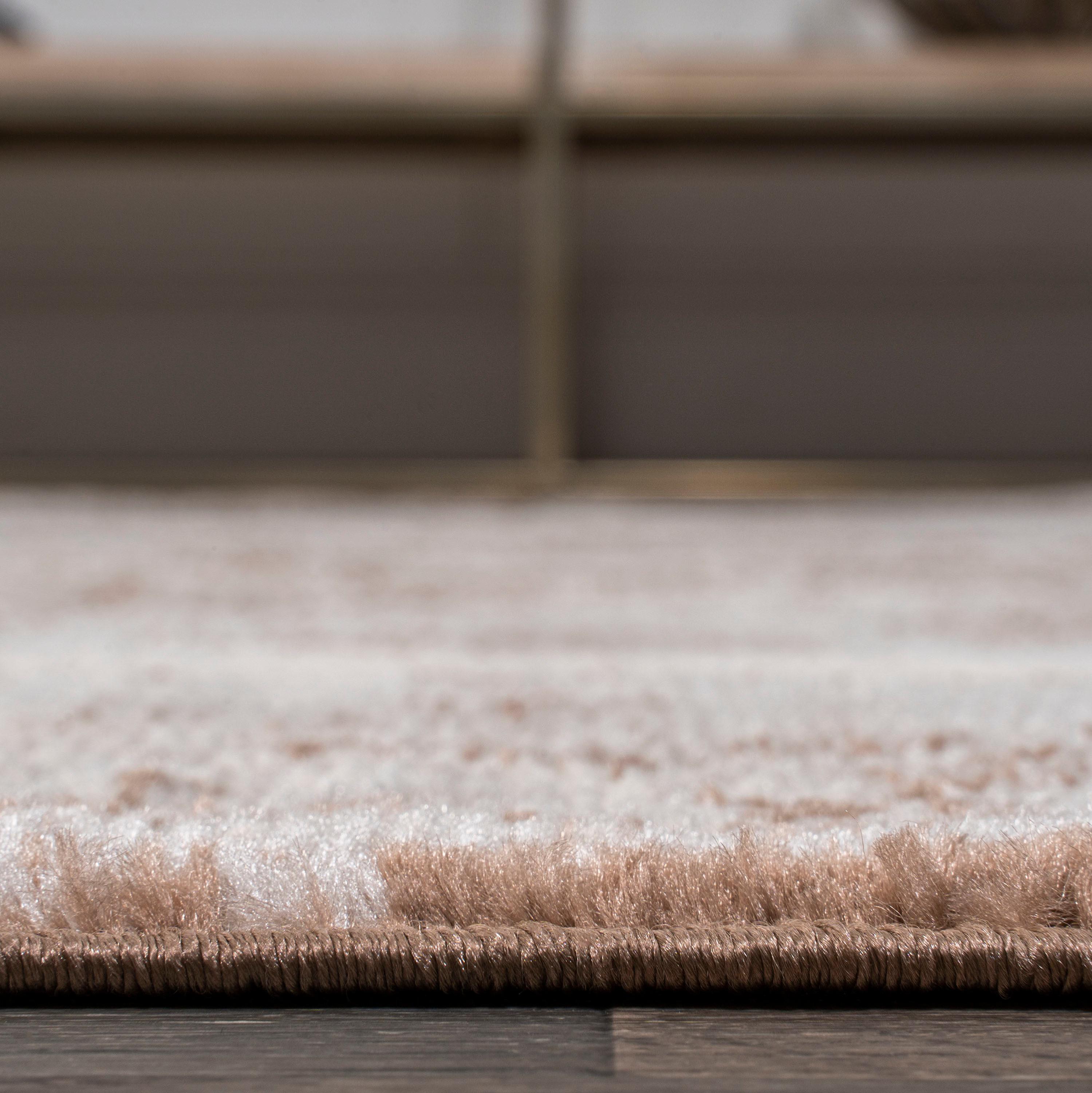 2'x8' Rosalia Cottage Medallion Runner Rug, Brown/Cream - JONATHAN Y