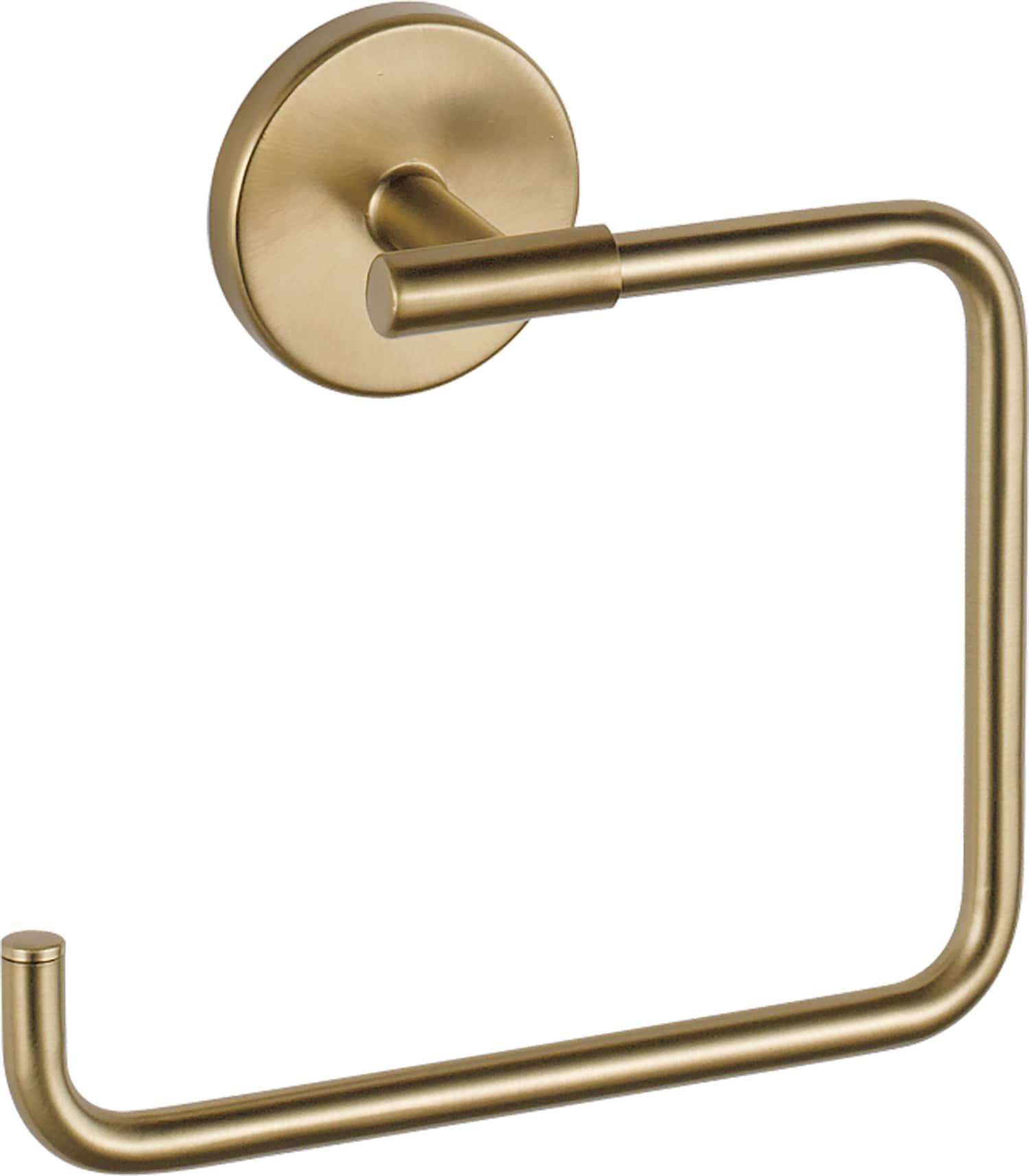Trinsic Wall Mount Square Open Towel Ring Bath Hardware Accessory