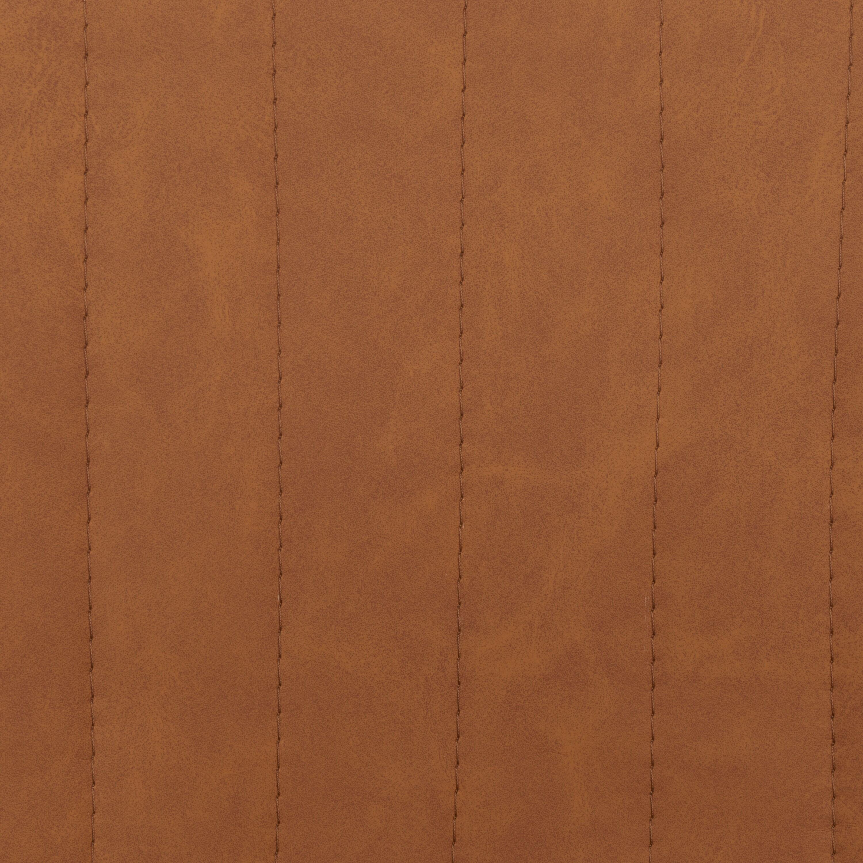 Rhyatte Bar Stool  - BST3018 - Cognac/Black - Safavieh