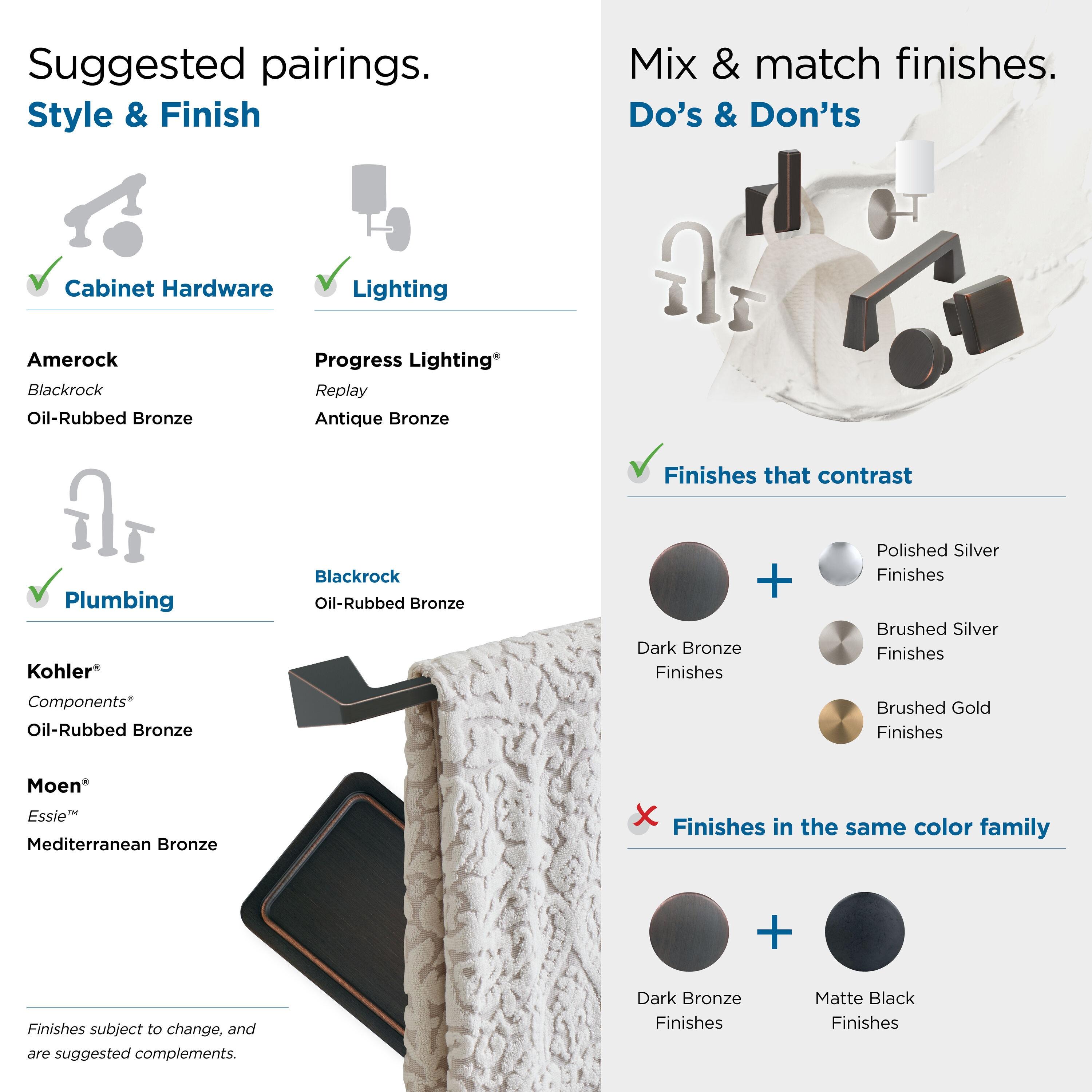 Blackrock 19.87" Wall Mounted Towel Bar