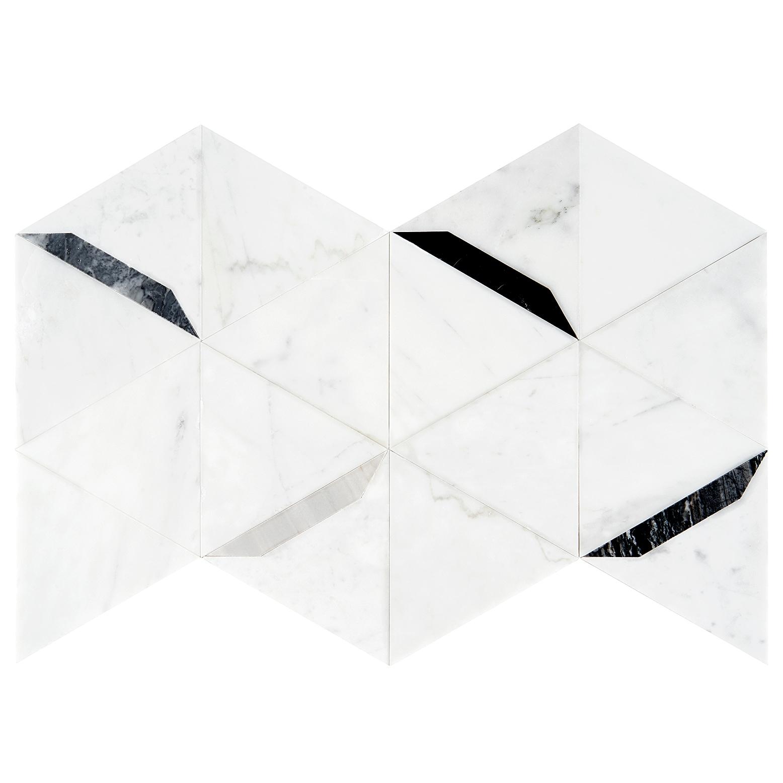 Zandara 5" x 6" Marble Novelty Mosaic Wall & Floor Tile