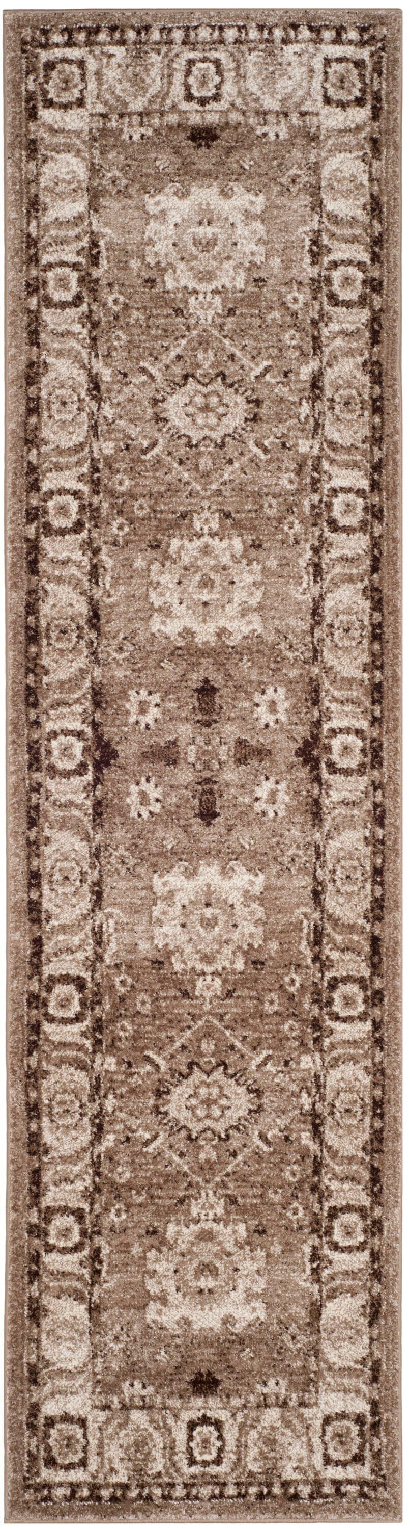 Vintage Hamadan VTH214 Power Loomed Indoor Runner Rug - Taupe - 2'3"x14' - Safavieh.