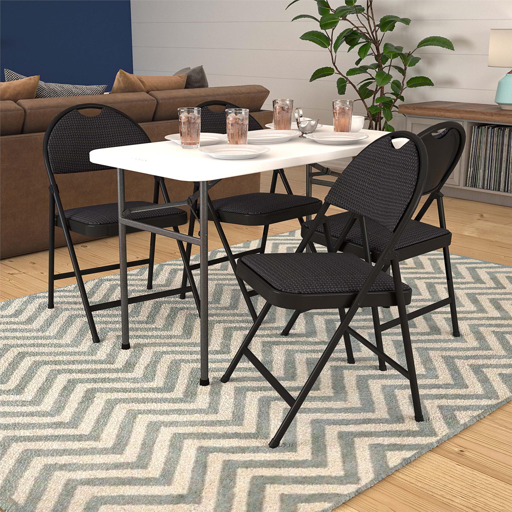 COSCO COSCO Commercial XL Smartfold Fabric Padded Chair