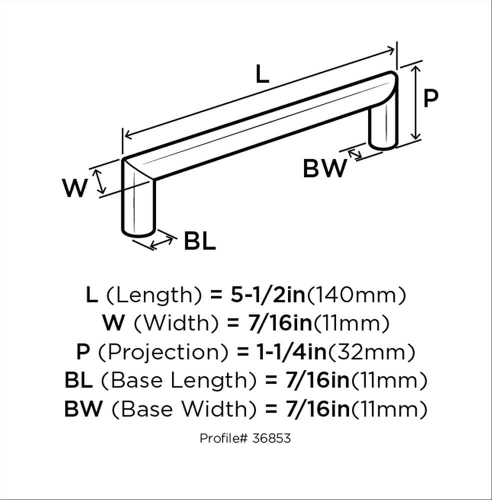 Revolve 5 1/16" Center To Center Bar Pull