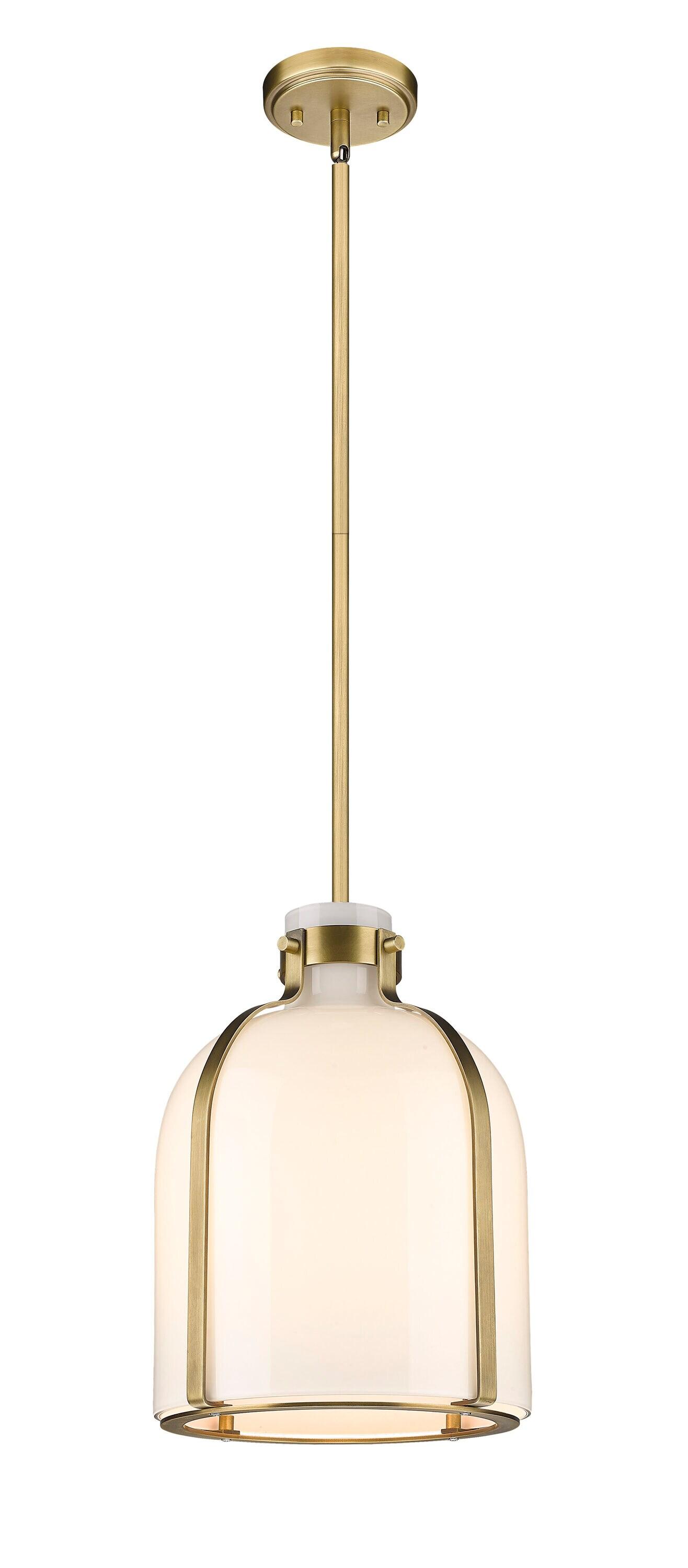 Z-Lite Pearson 1 - Light Chandelier in  Rubbed Brass