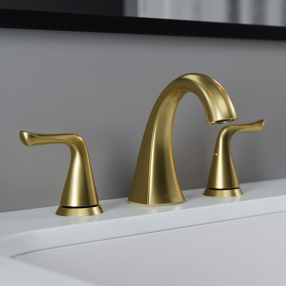 Willa Widespread Bathroom Faucet with Drain Assembly