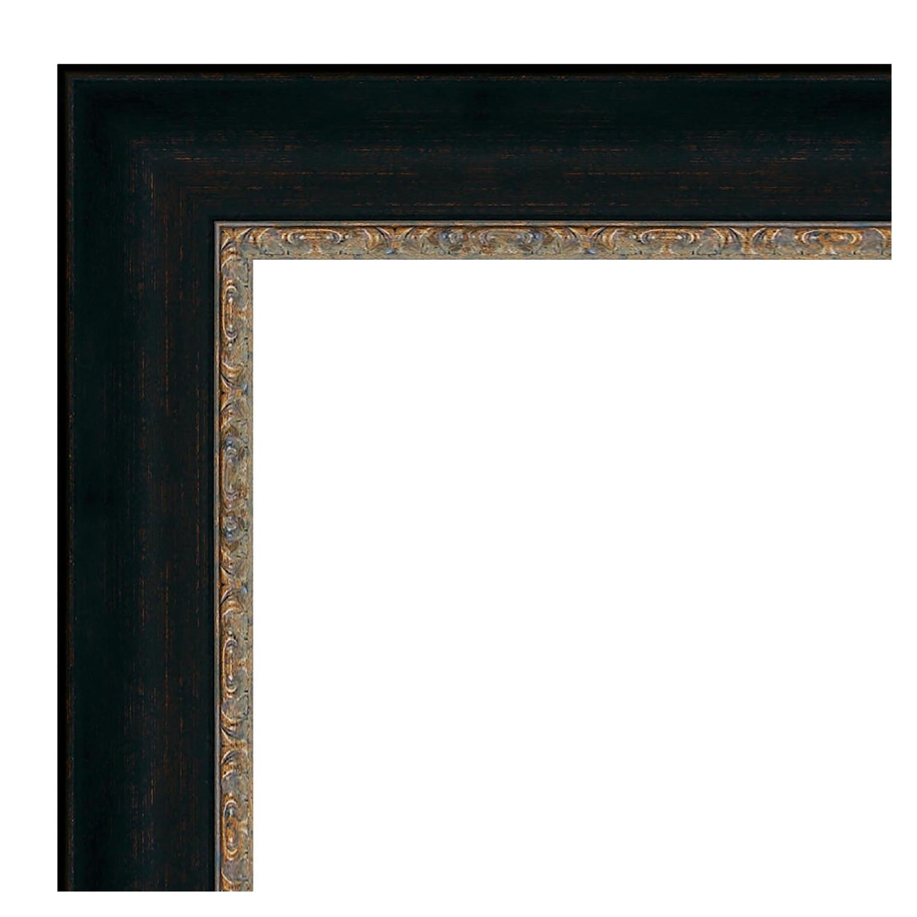 Amanti Art Paragon 43-Inches x 31-Inches Framed Rectangle Bathroom Vanity Mirror ( Bronze,Brown,Champagne )