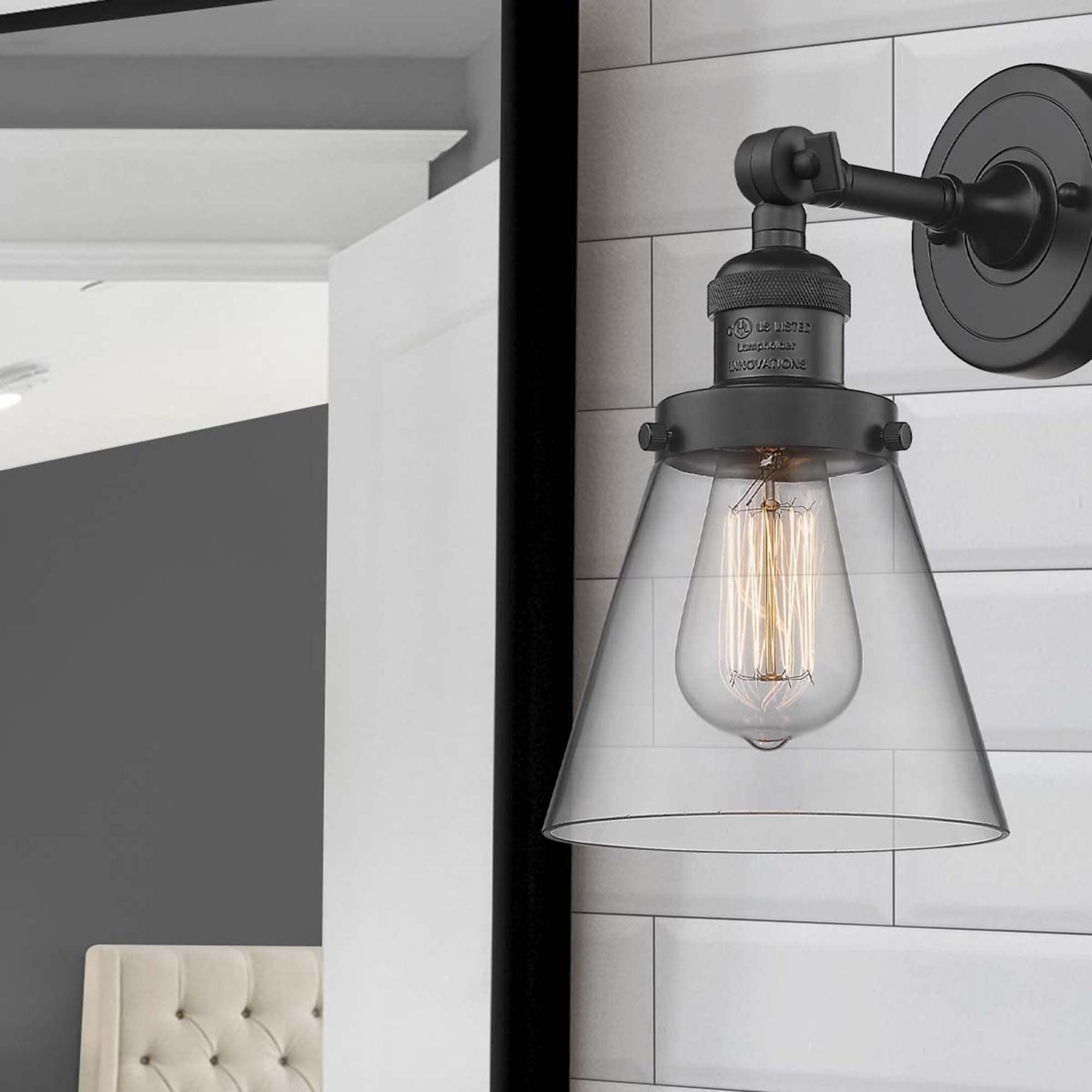 Innovations Lighting 1 - Light Sconce in  Matte Black