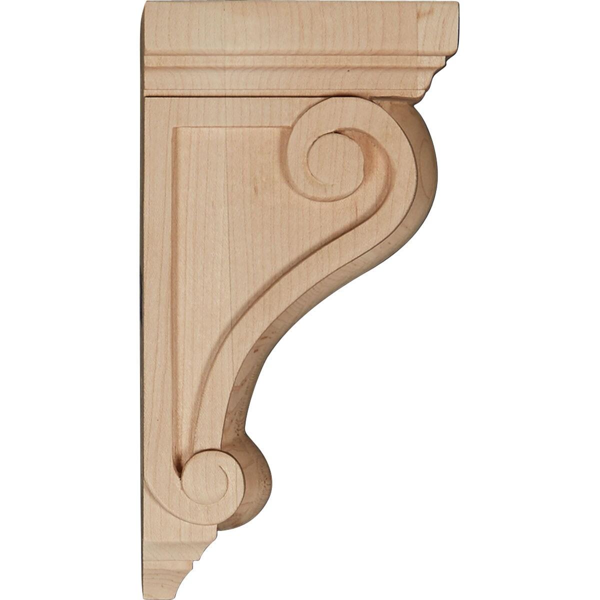 Ekena Millwork Devon Traditional Wood Corbel