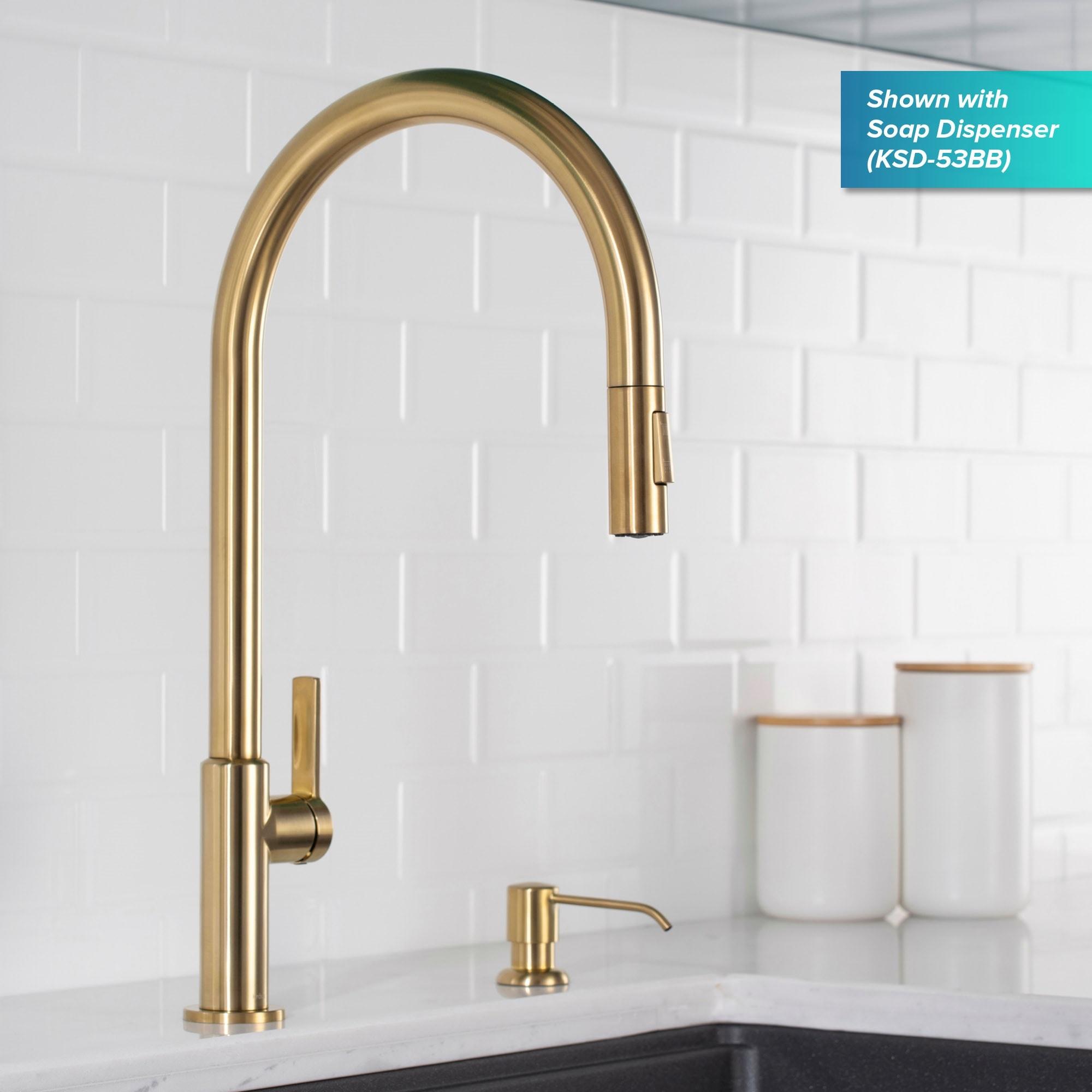 Oletto Single Handle Pull-Down Kitchen Faucet