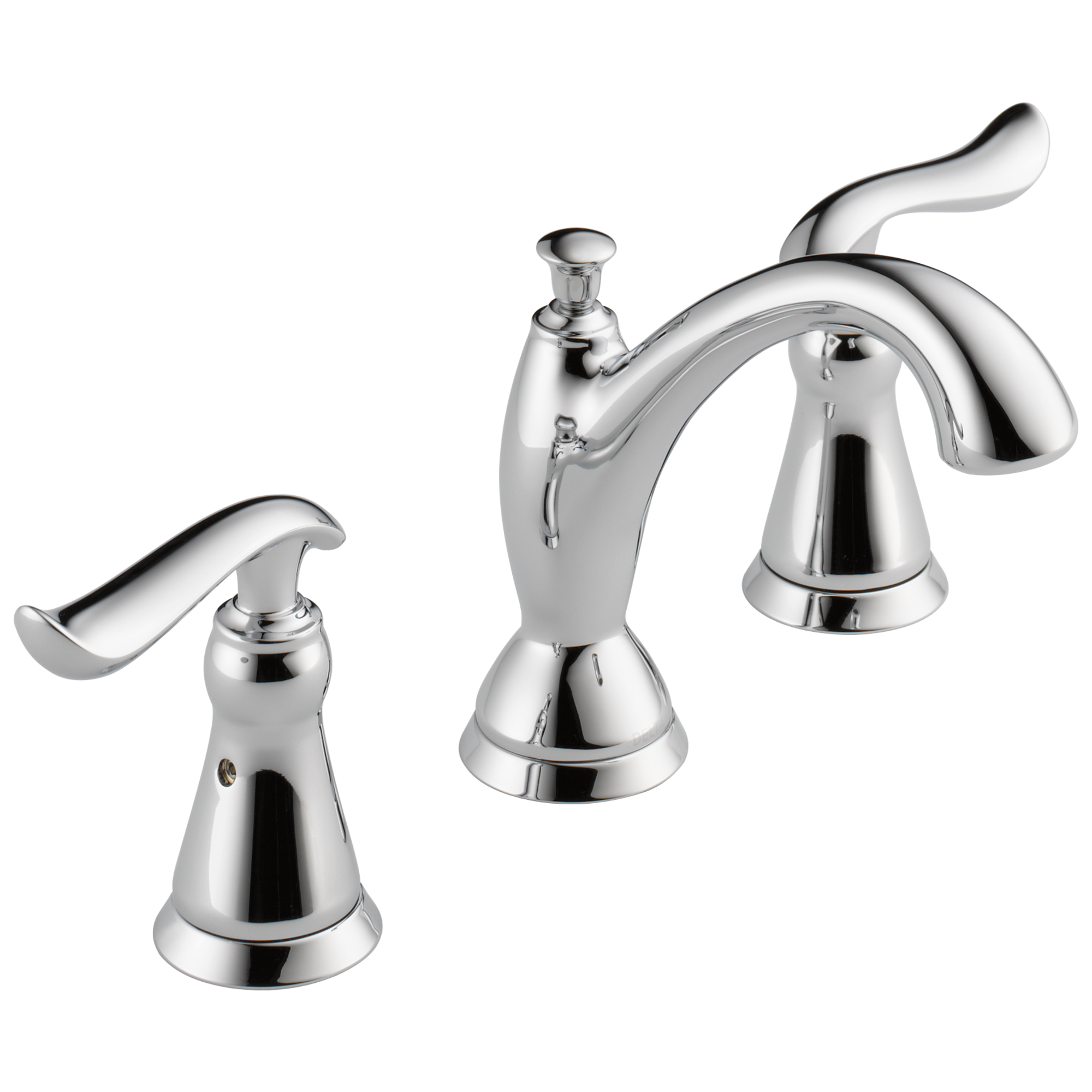 Linden Widespread Bathroom Faucet 3 Hole, 2-handle Bathroom Sink Faucet with Drain Assembly