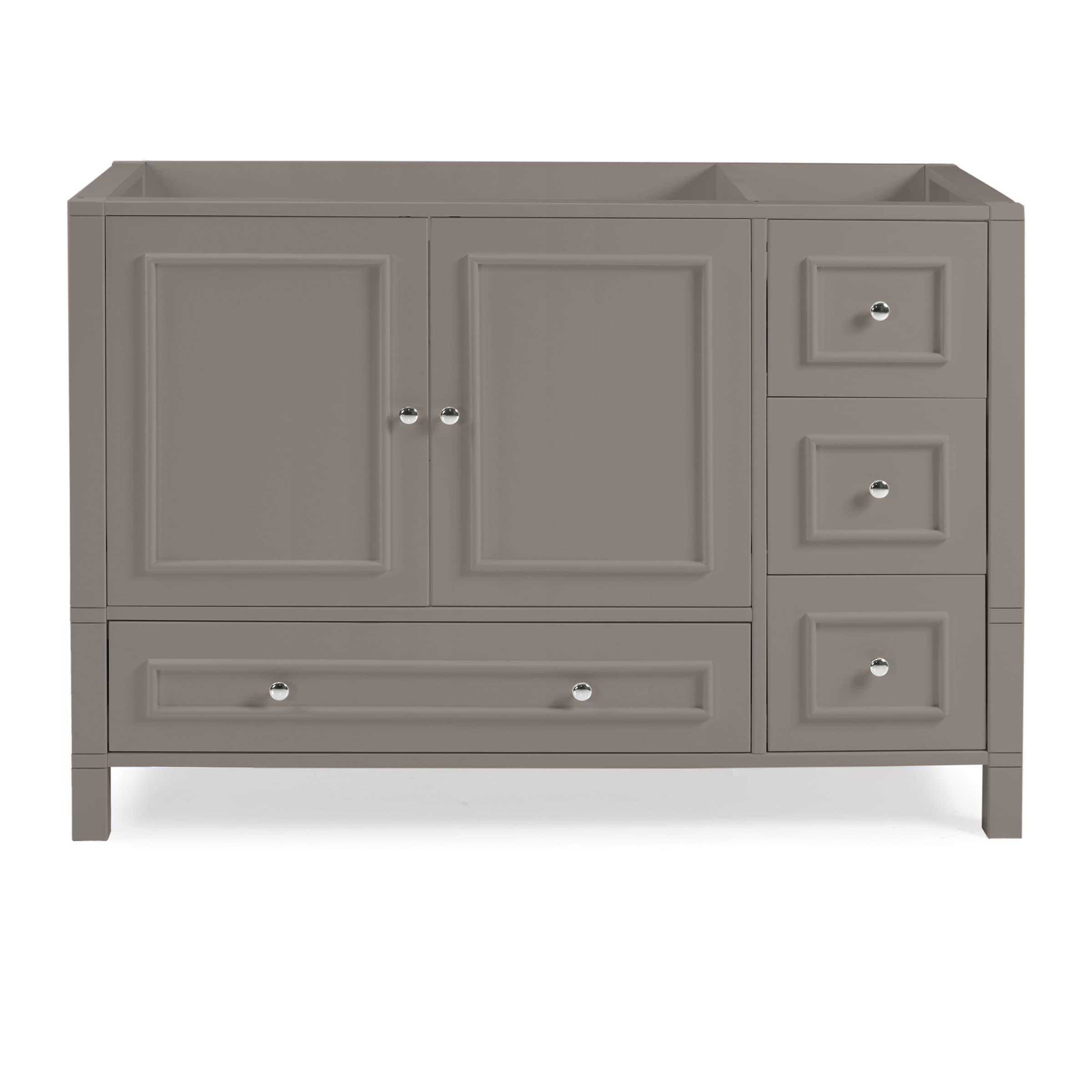 Williamsburg 48"W Style Vanity Cabinet With Soft Close Doors And Drawers