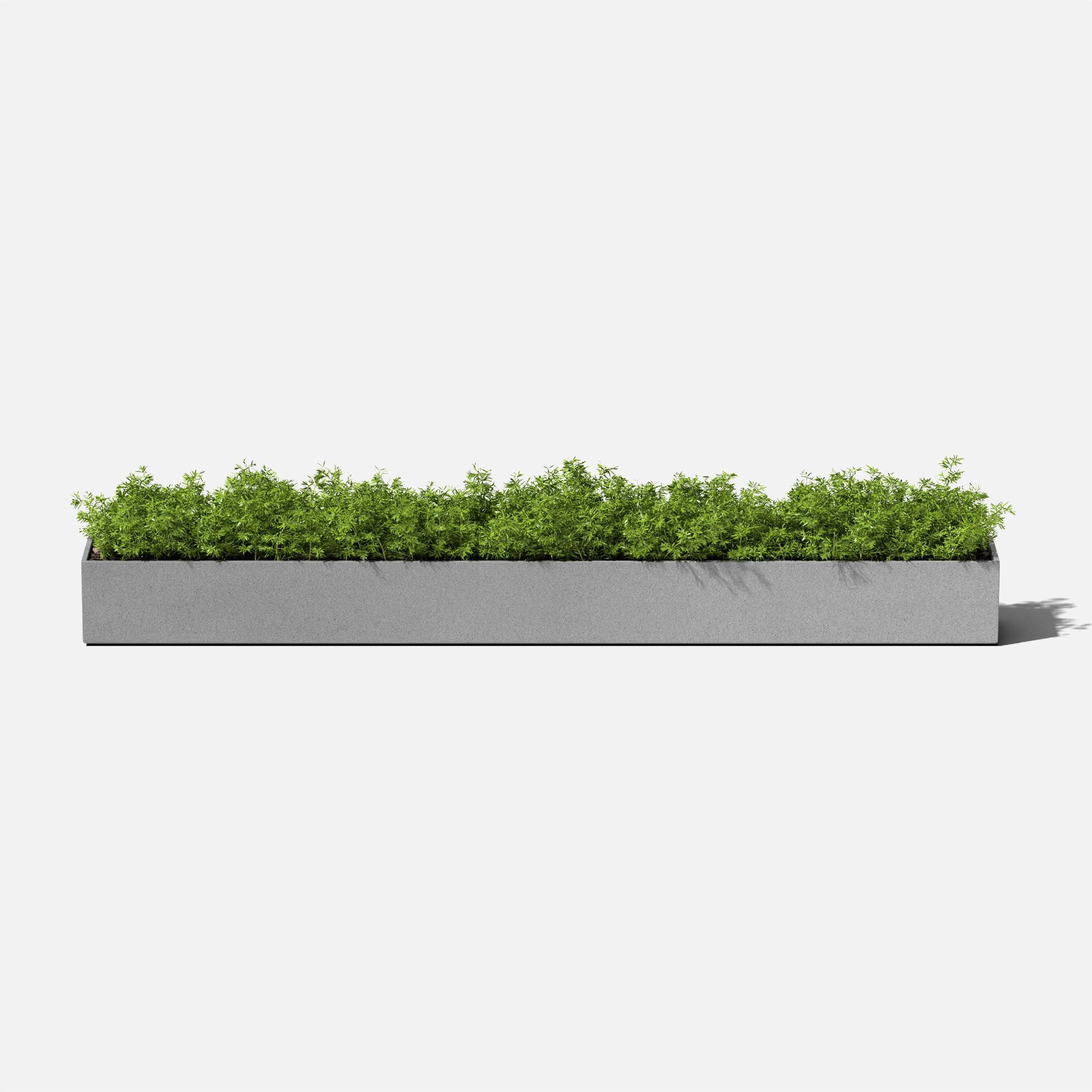 Geo Series Plastic Planter Box