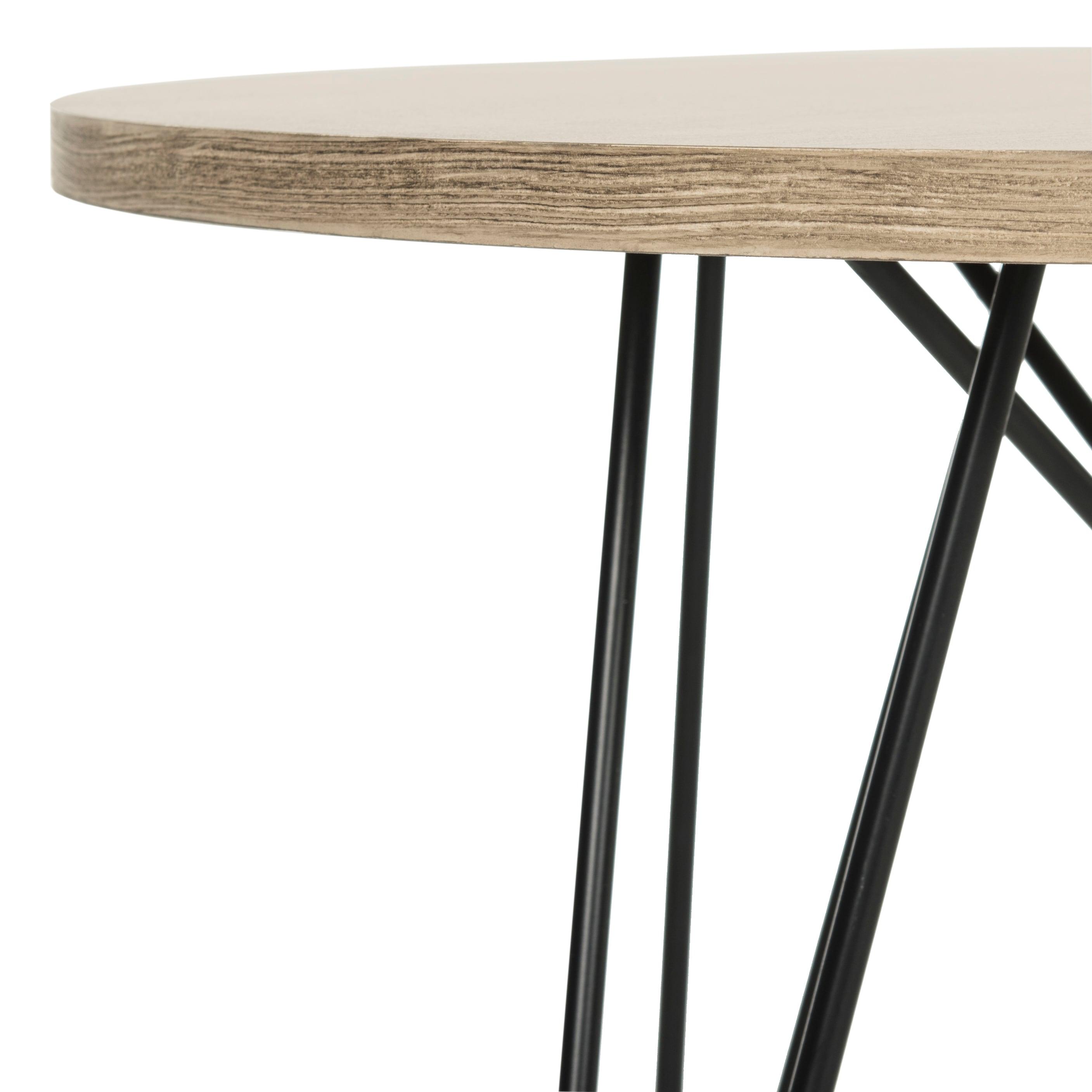 Vida End Table - Light Brown - Safavieh.